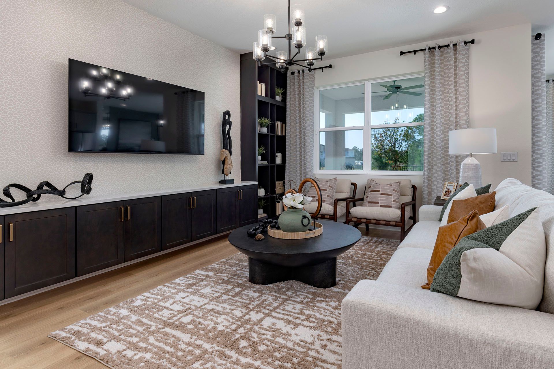 Spacious and Inviting Living Room in Central Florida Home