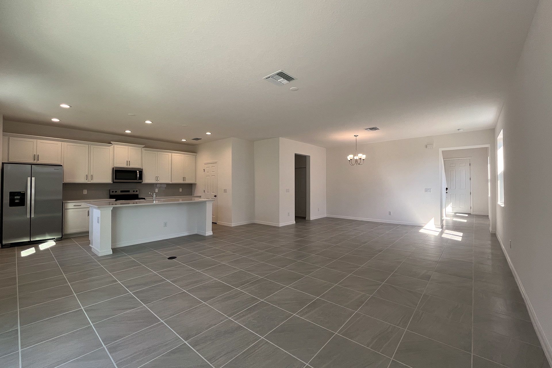 Open and Comfortable Living Area in Central Florida House