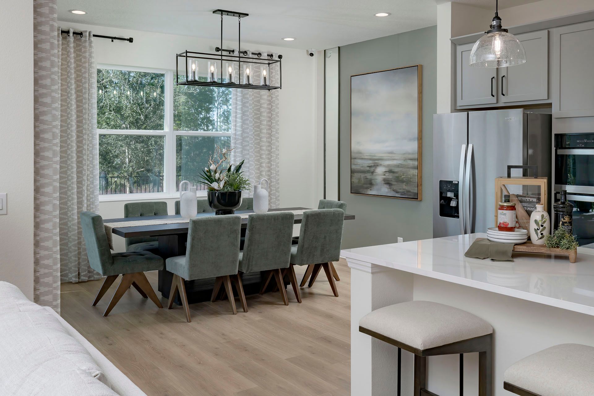 Modern Open-Concept Kitchen in Central Florida Home