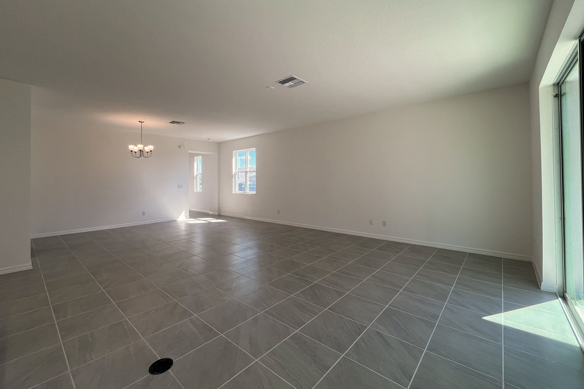 Open and Comfortable Living Area in Central Florida House