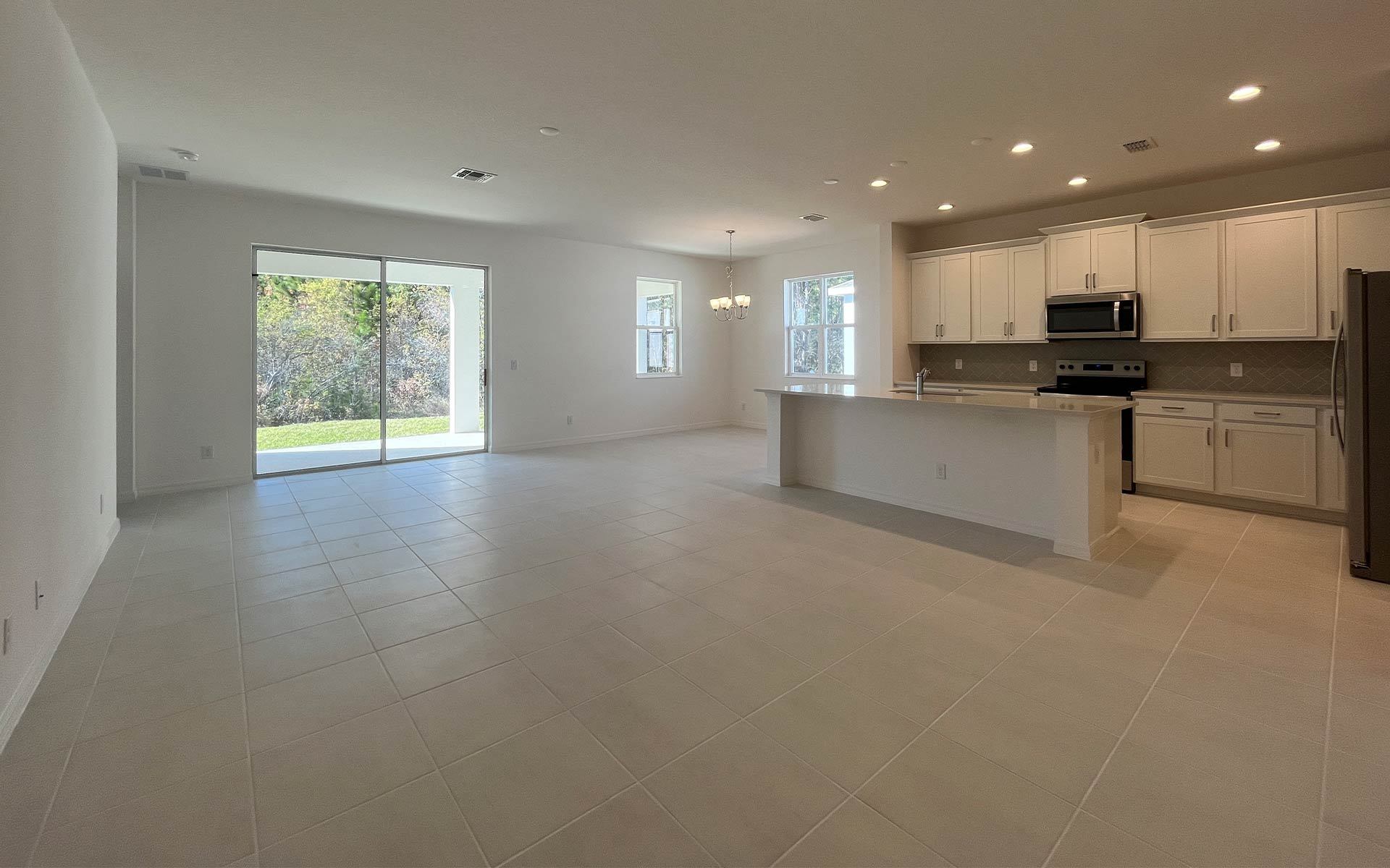 Spacious and Inviting Living Room in Central Florida Home