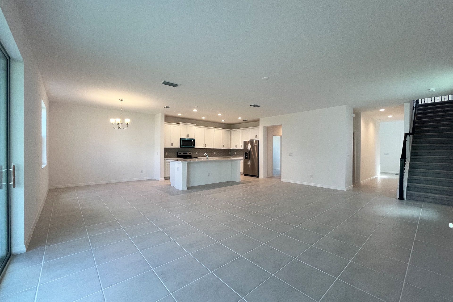 Family-Friendly Living Room in Central Florida Home