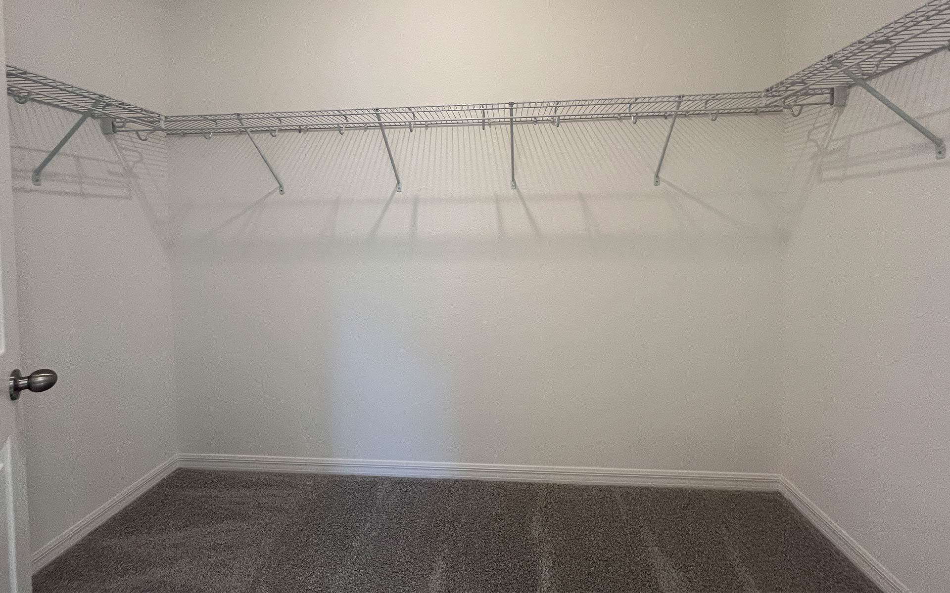 Walk-In Primary Closet in Central Florida Home