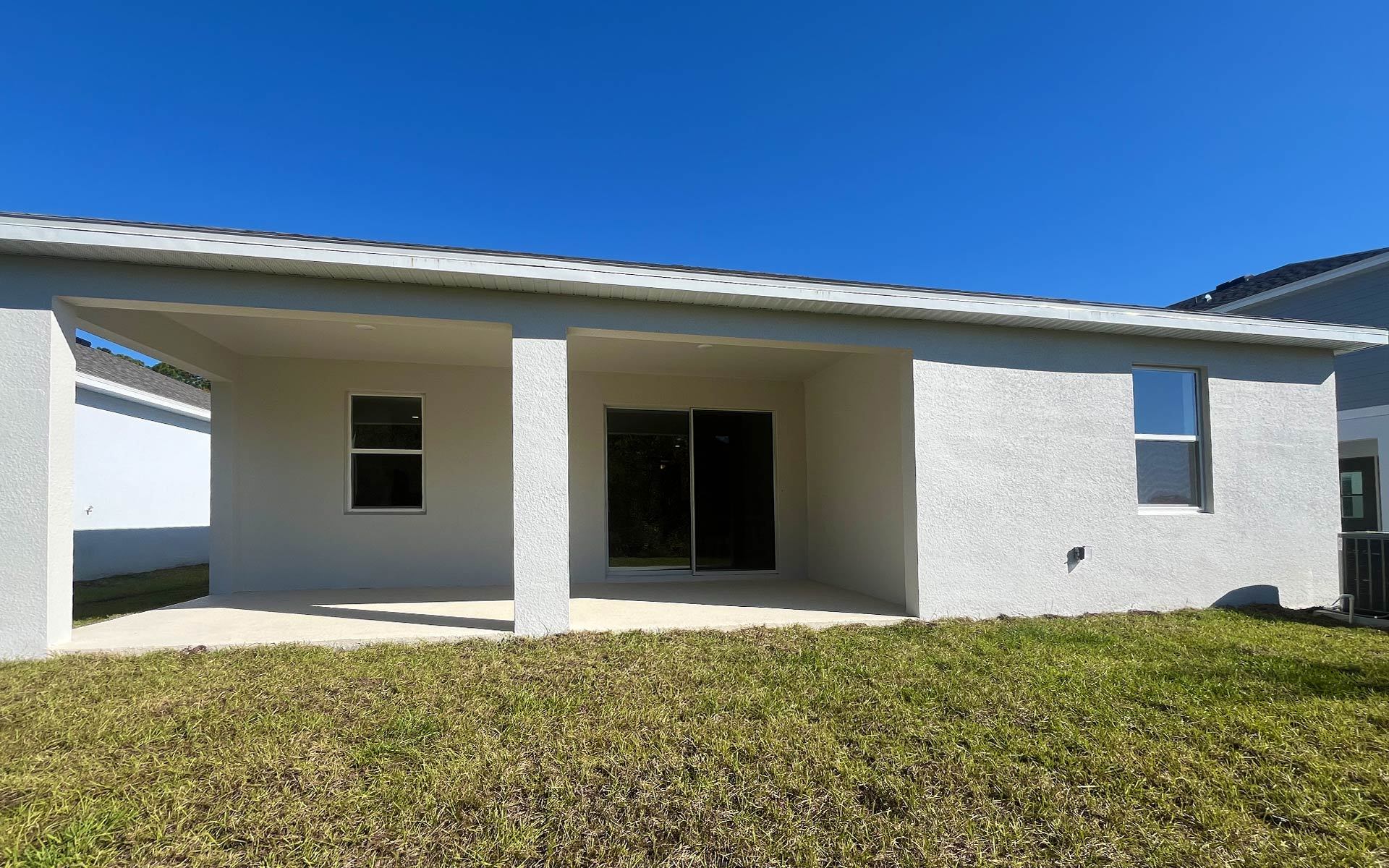 Covered Lanai for Outdoor Living in Central Florida Home
