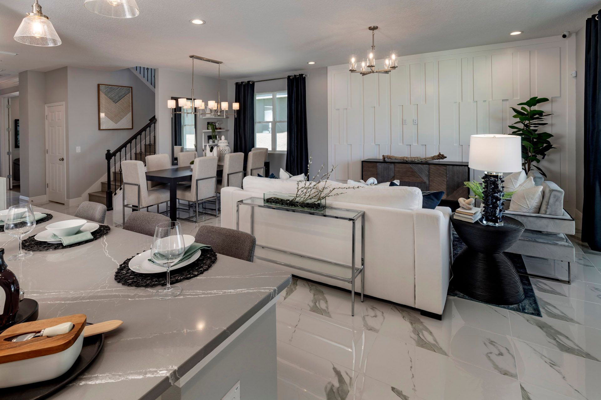Lopez family room