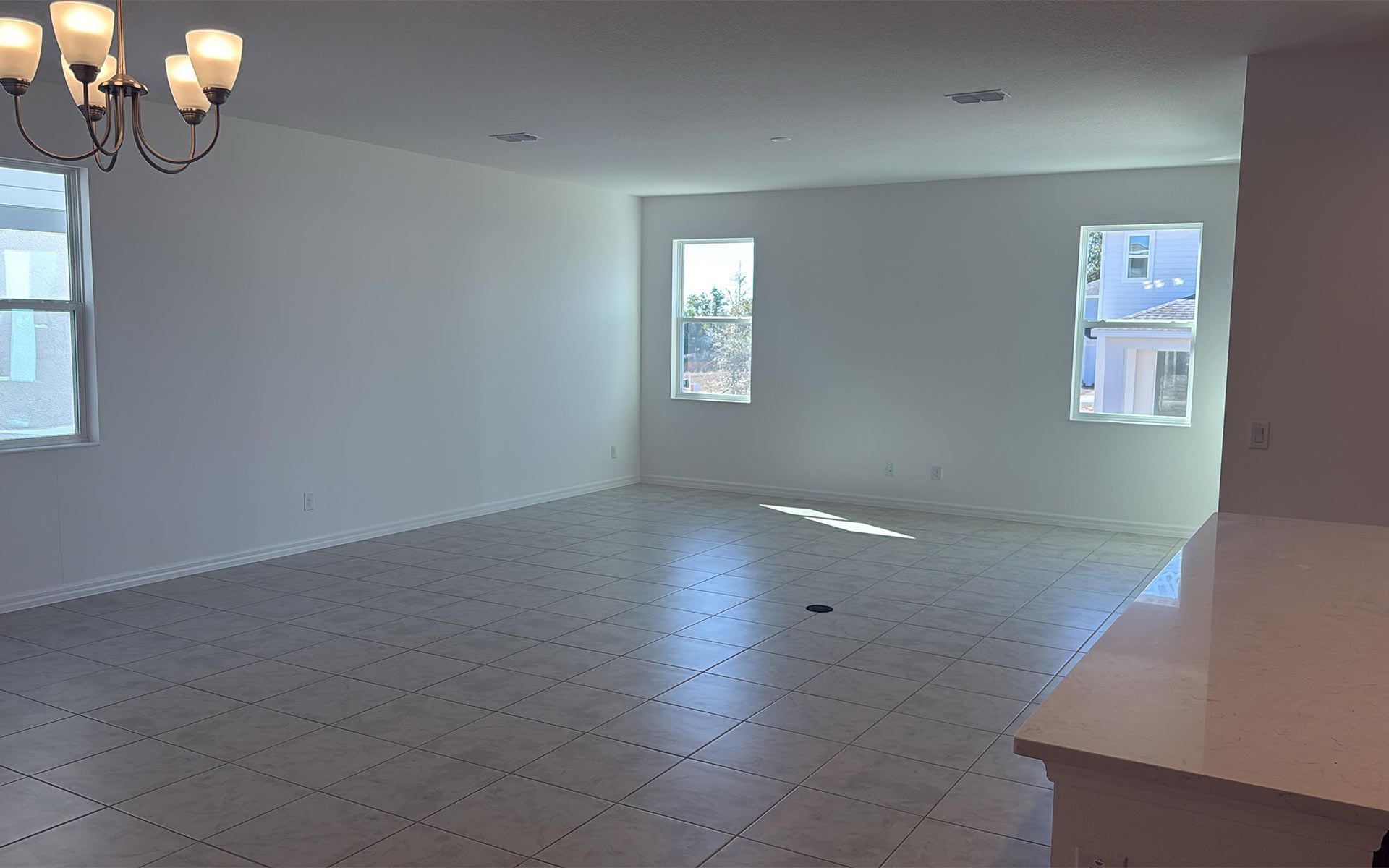 Spacious and Inviting Living Room in Central Florida Home