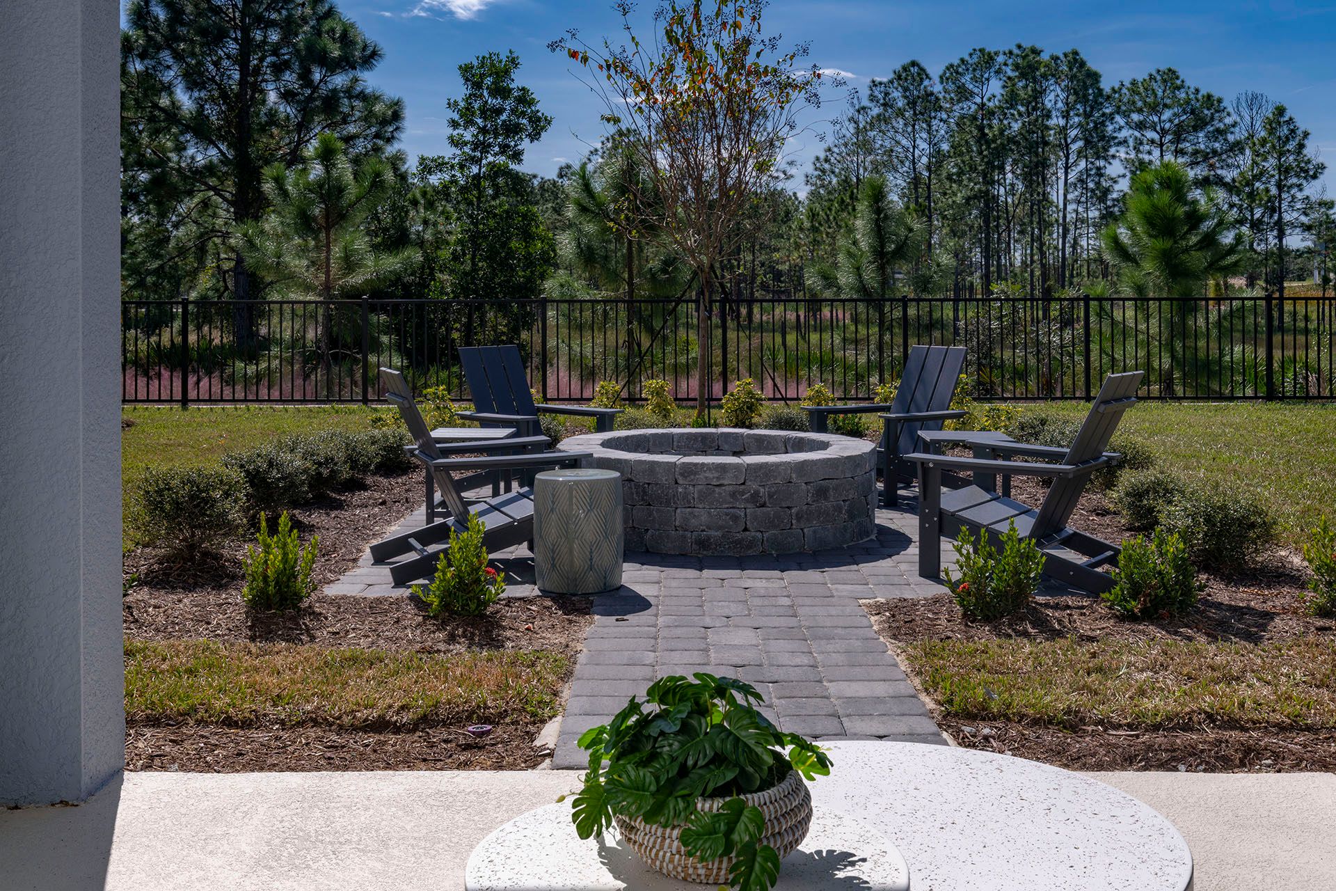 Sims optional outdoor living package at Trinity Gardens