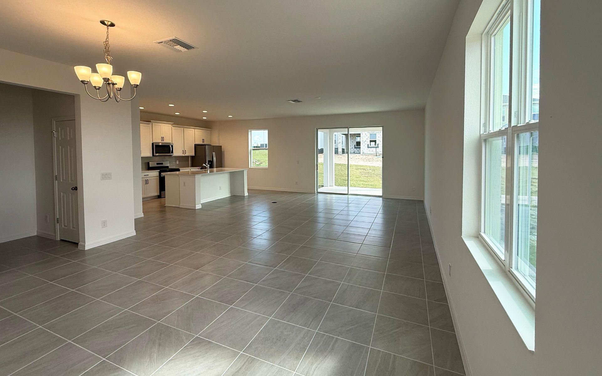 Spacious and Inviting Living Room in Central Florida Home