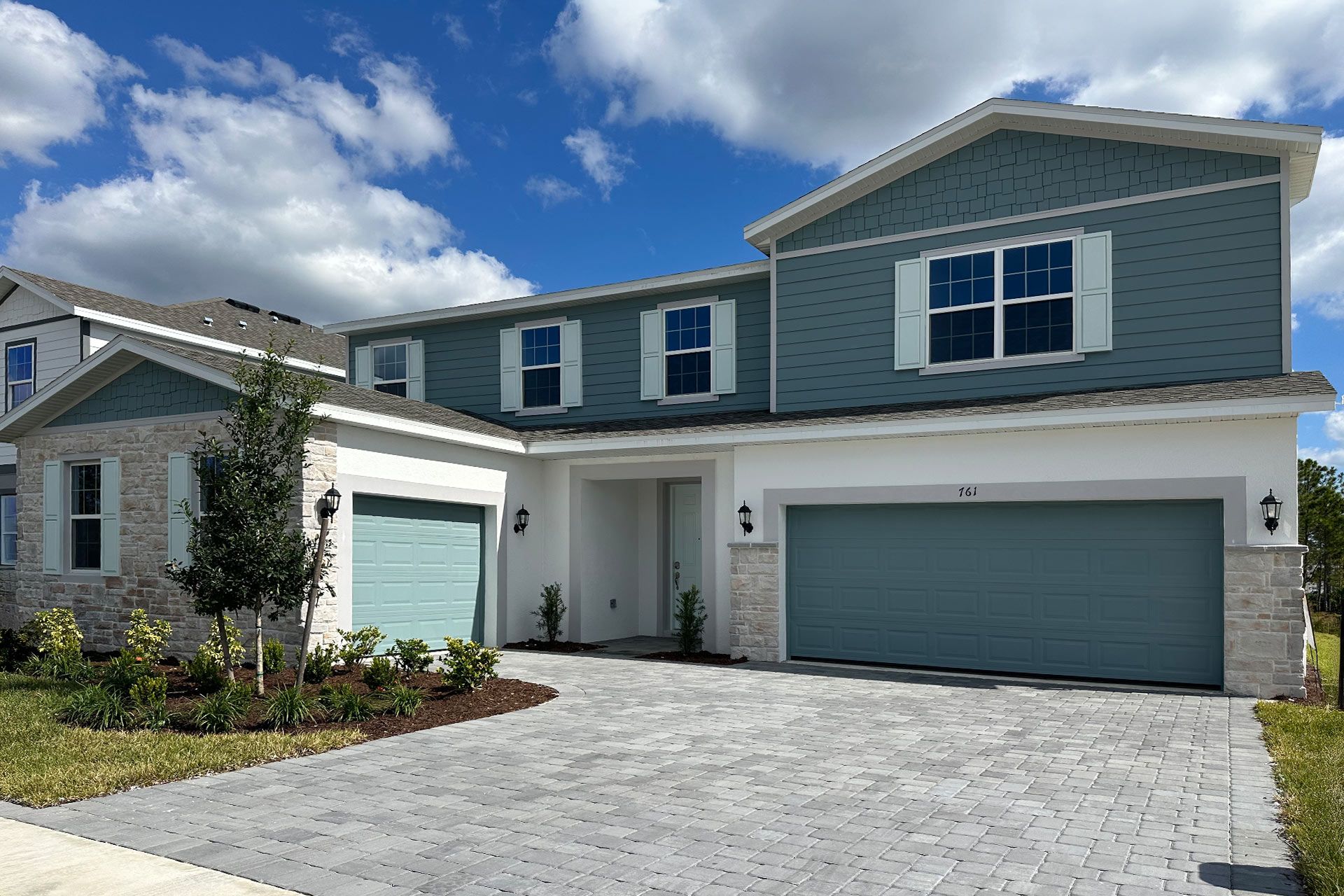 Modern Front Elevation of a Home in Central Florida