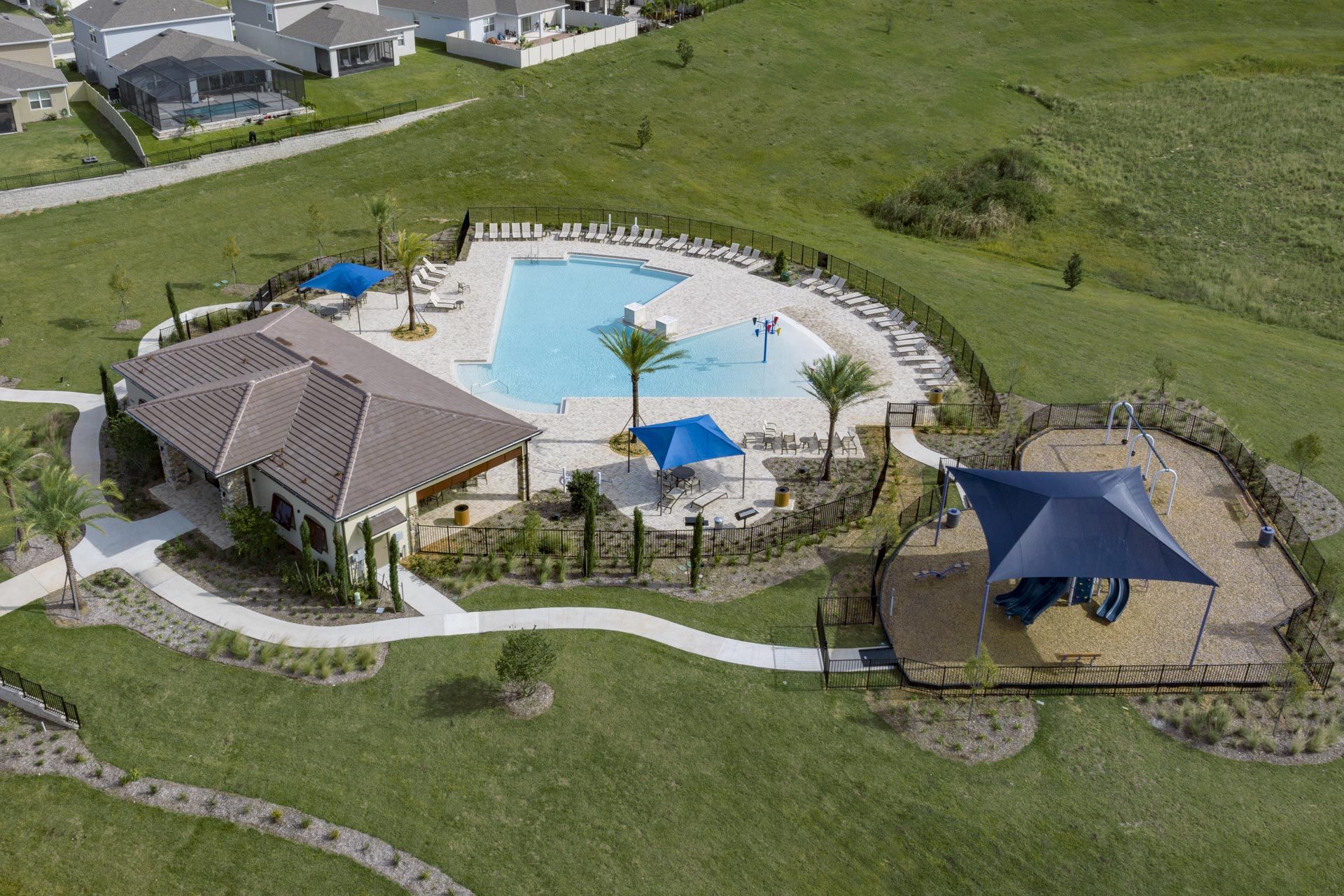 Ridgeview amenity aerial