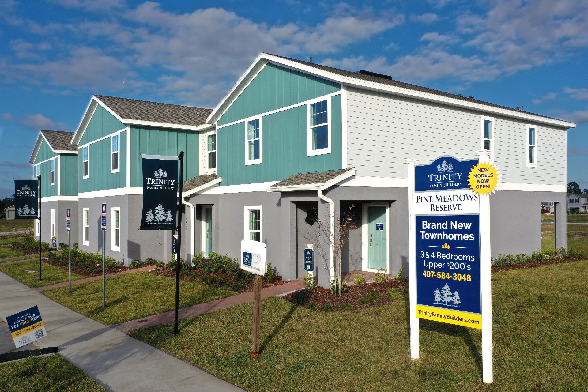 Pine Meadows Reserve Townhomes Exterior Views