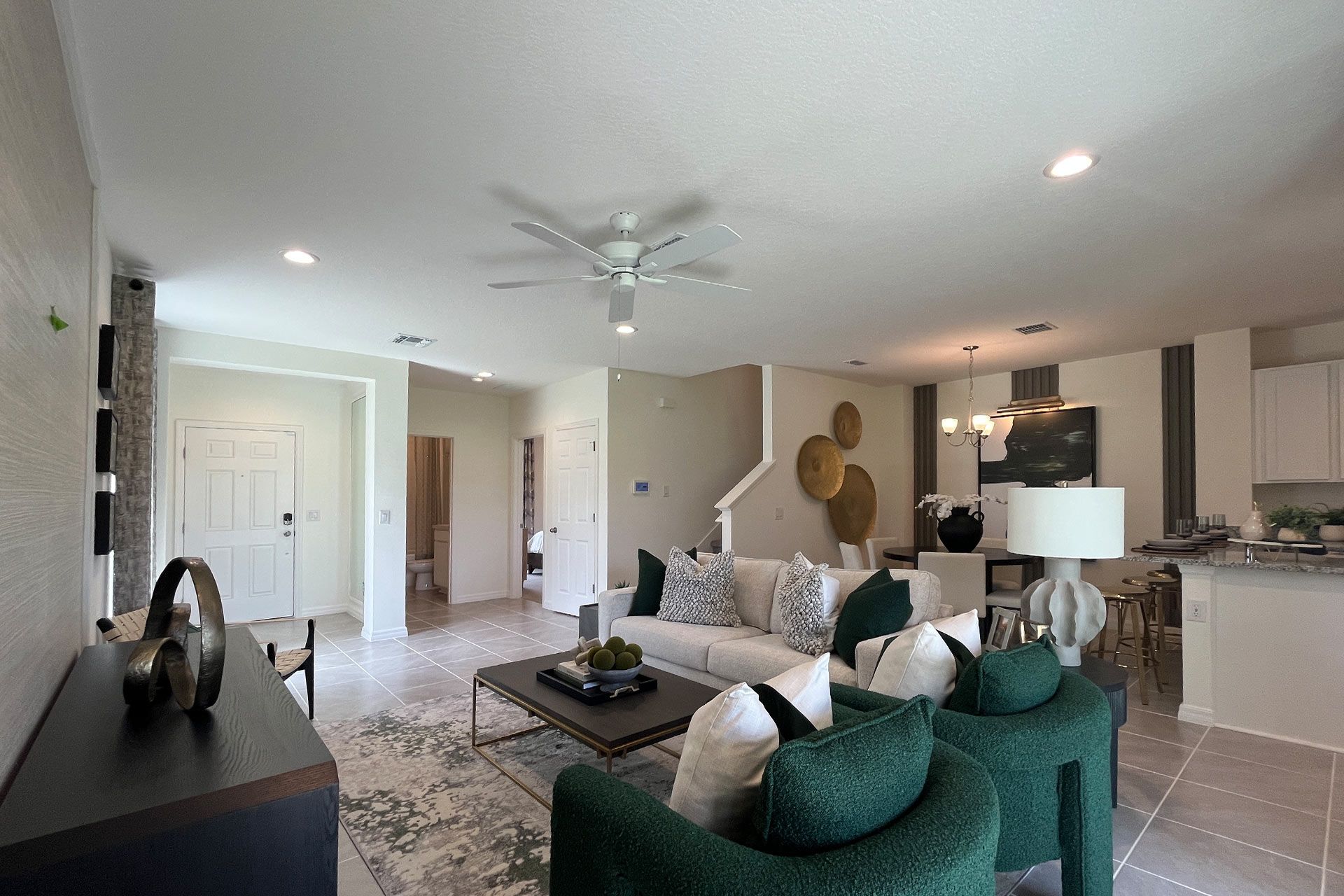 The Ashley Floor Plan Townhome Interior Design