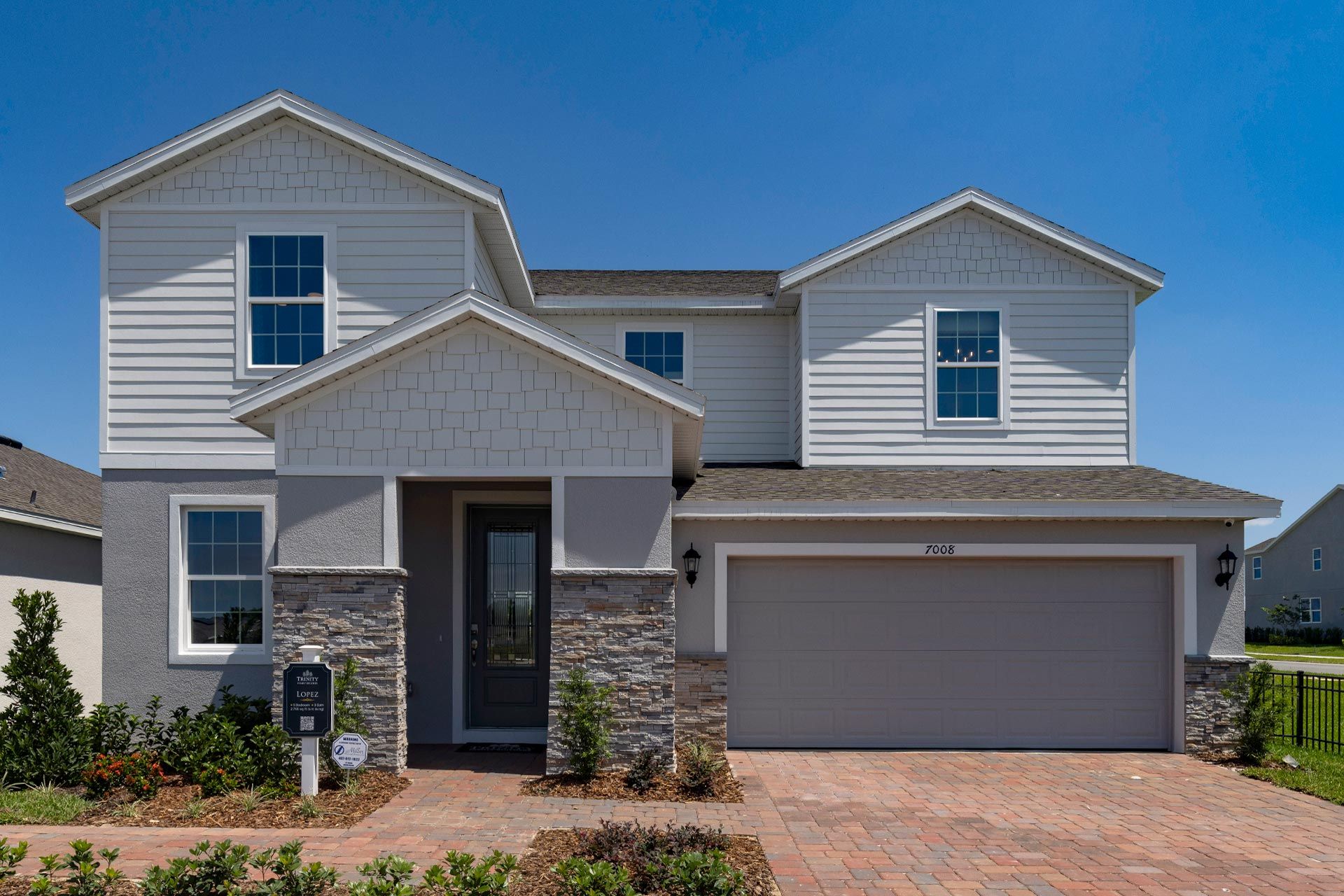 Lopez Model Home Exterior at Reedy Isle