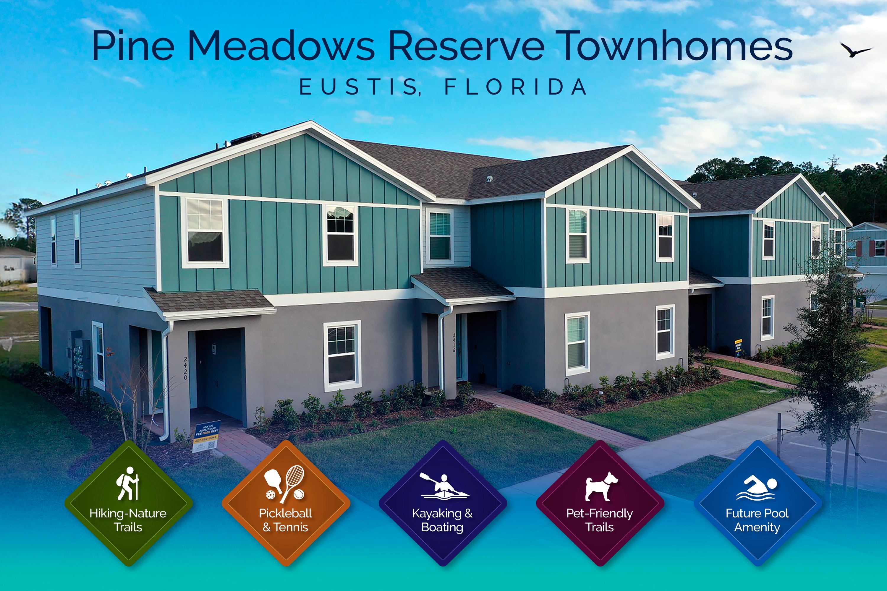 Pine Meadows Reserve Townhomes Exterior Views