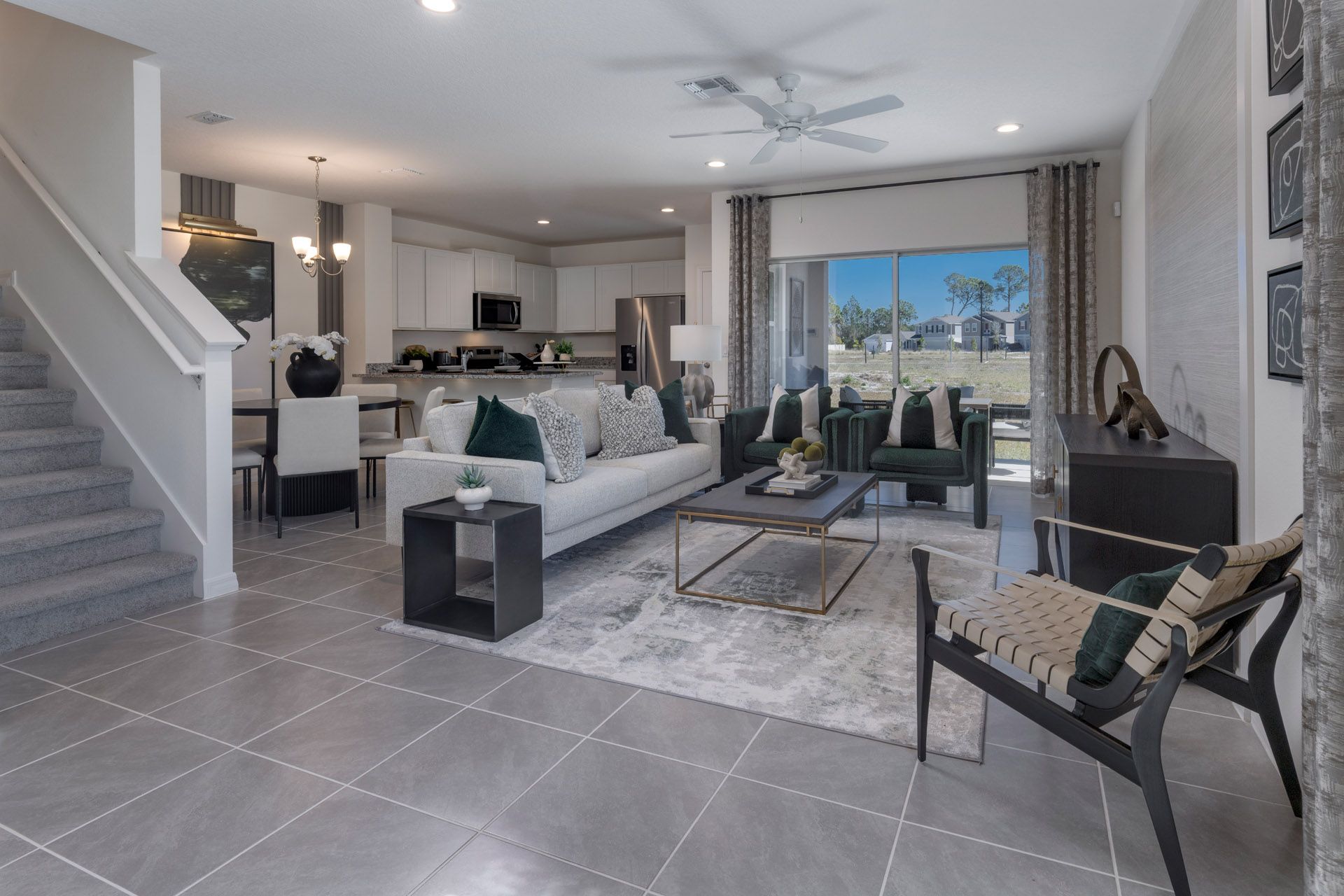 Ashley family room