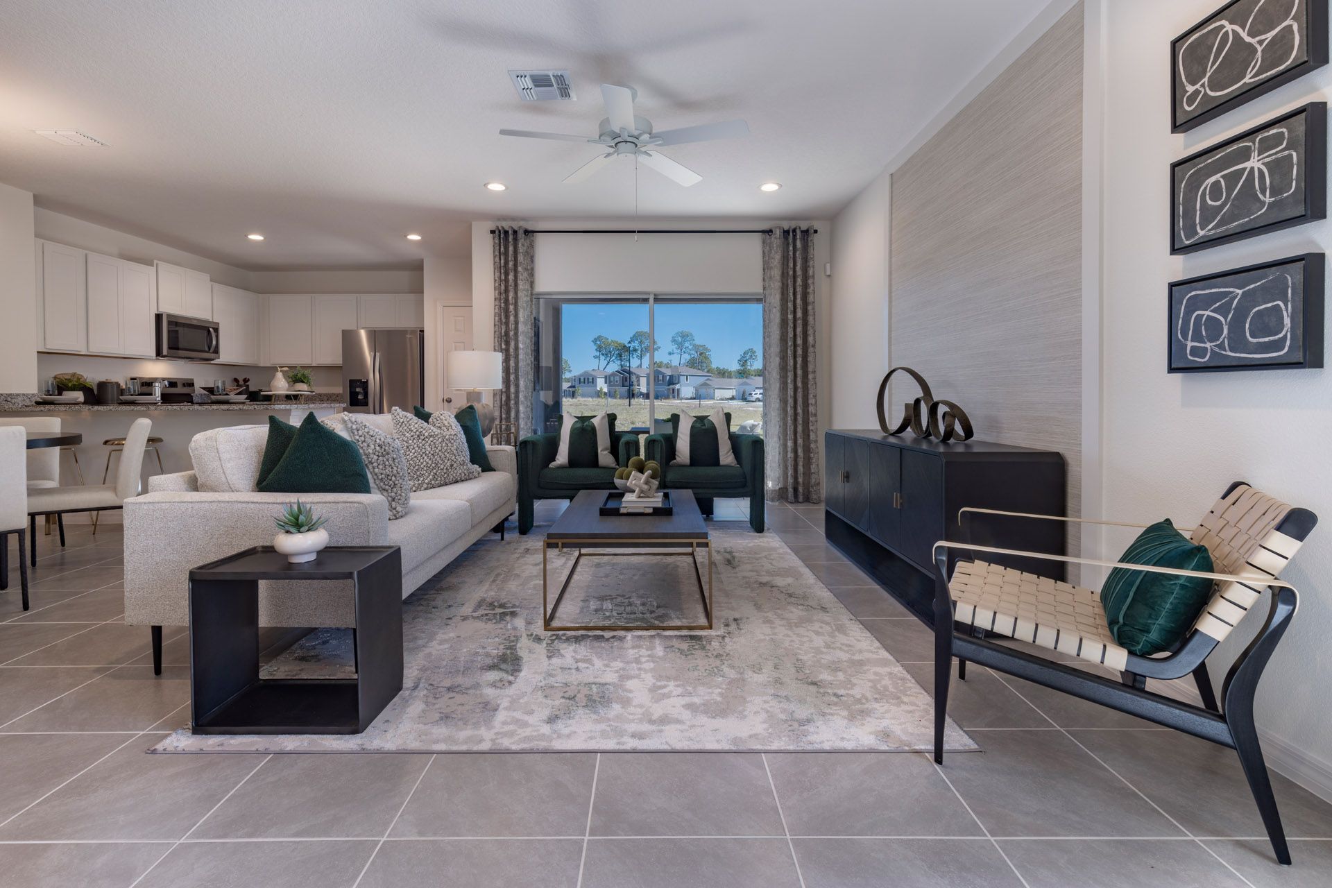 Ashley family room