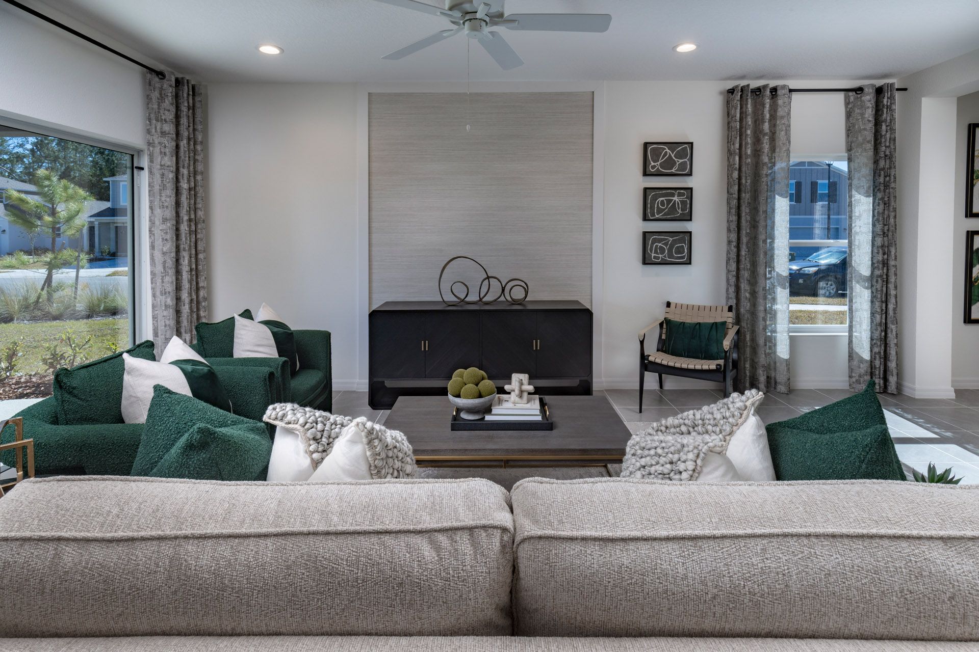 Ashley family room