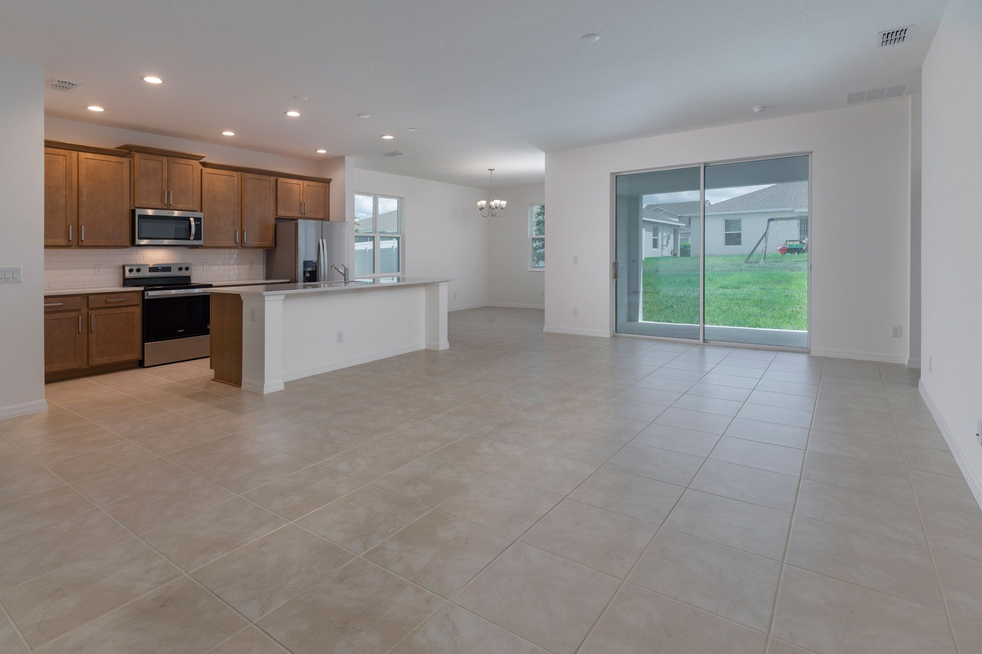 Spacious and Inviting Living Room in Central Florida Home