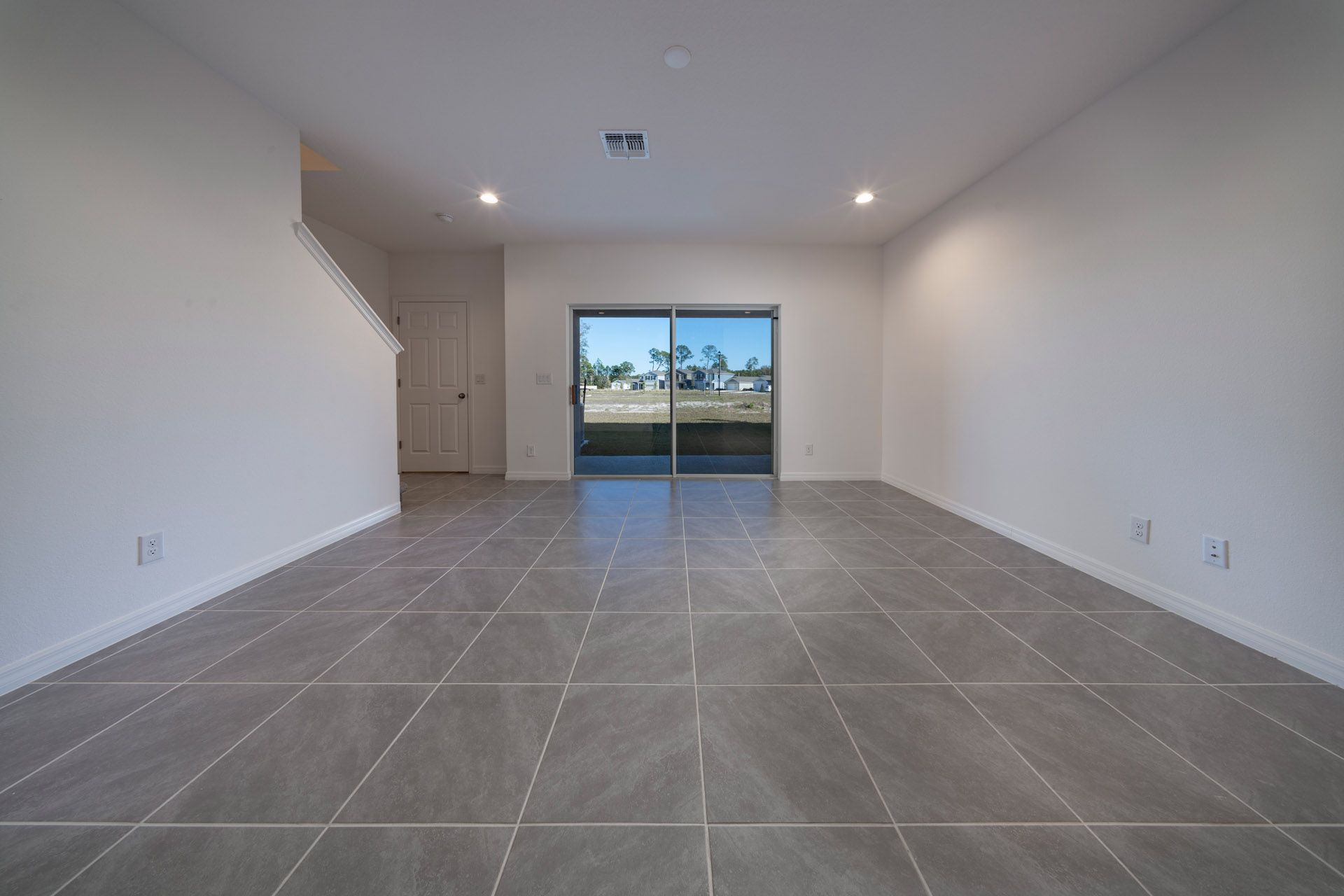 Open and Comfortable Living Area in Central Florida townhome
