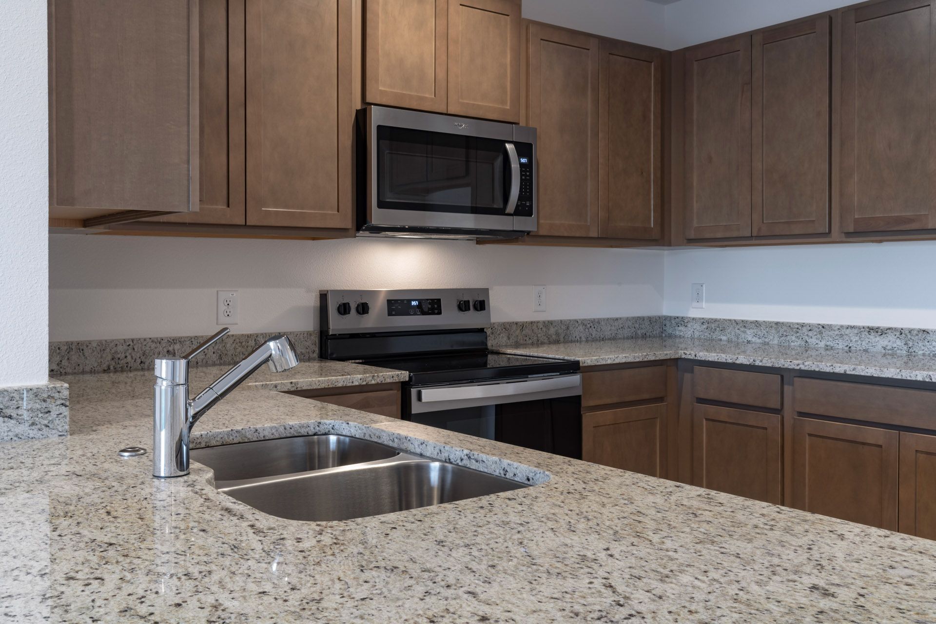 Gourmet Kitchen with Upgraded Features in Central Florida townhome