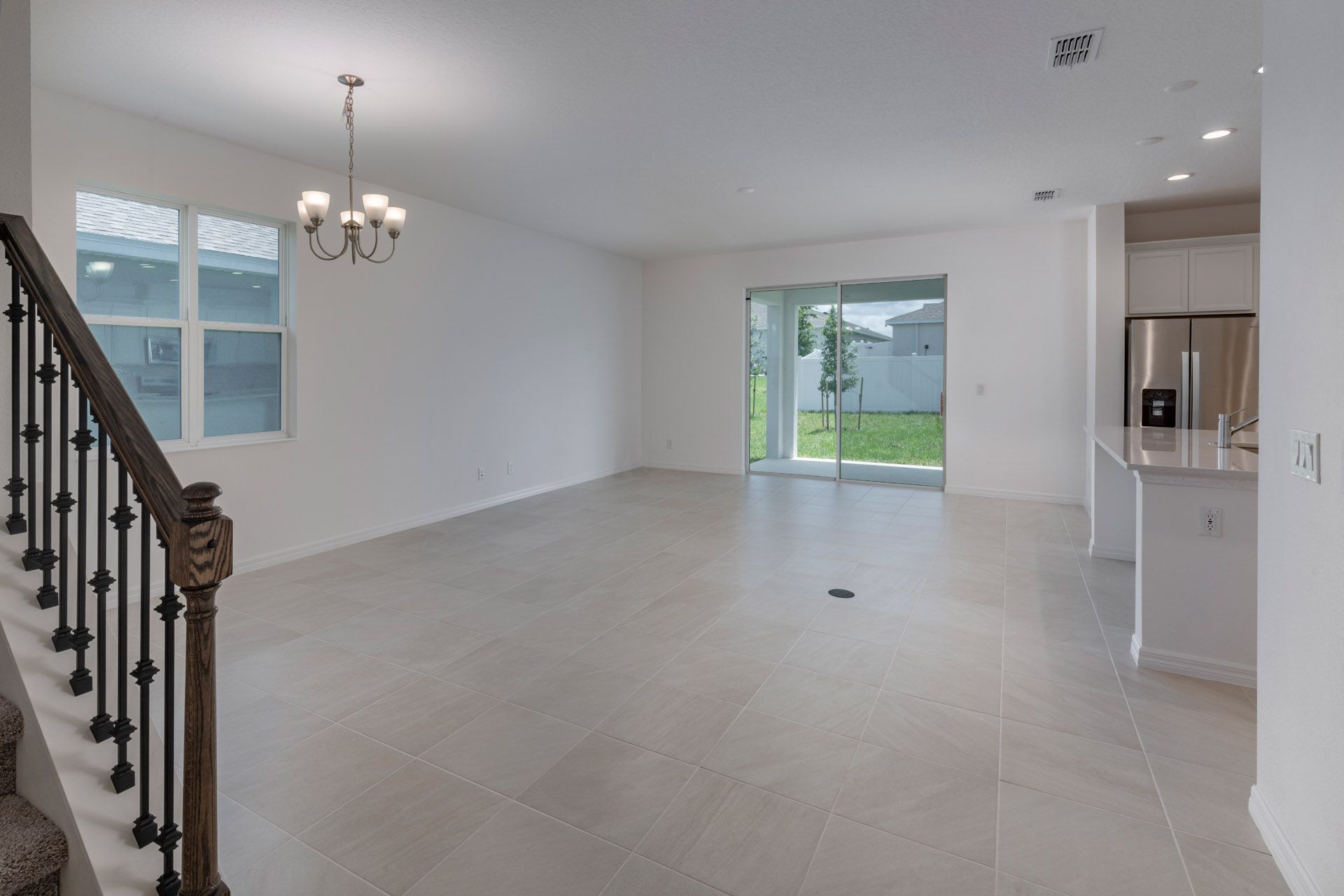 Spacious and Inviting Living Room in Central Florida Home