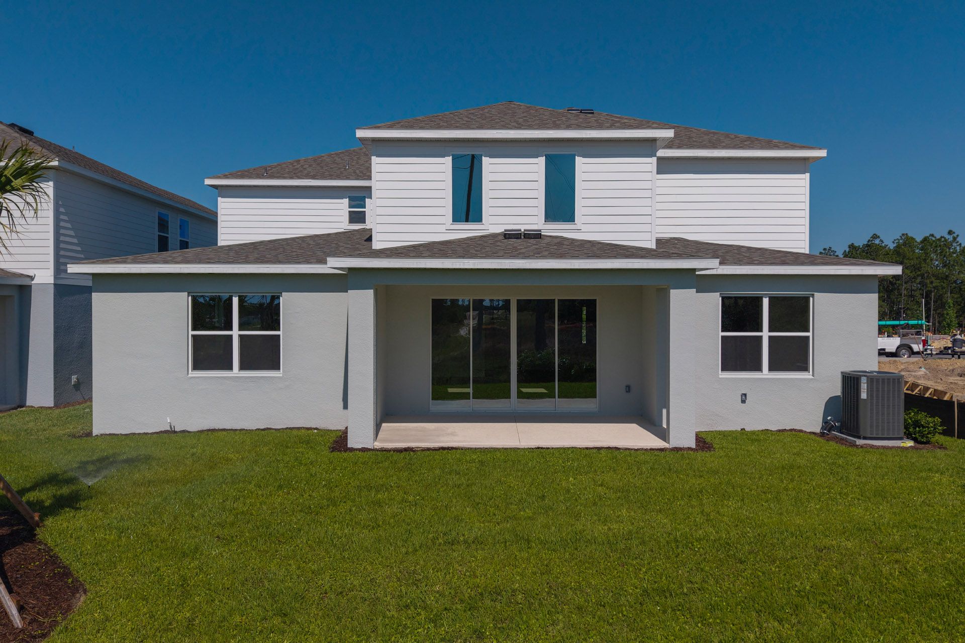 Covered Lanai for Outdoor Living in Central Florida Home