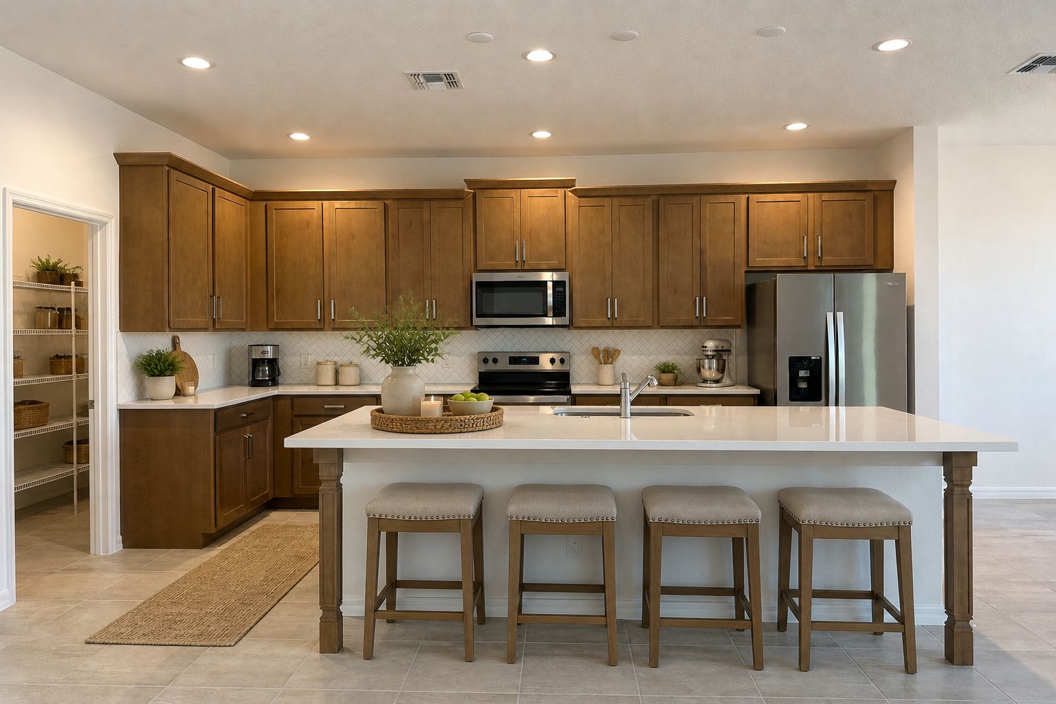 Spacious and Functional Kitchen in Central Florida Home