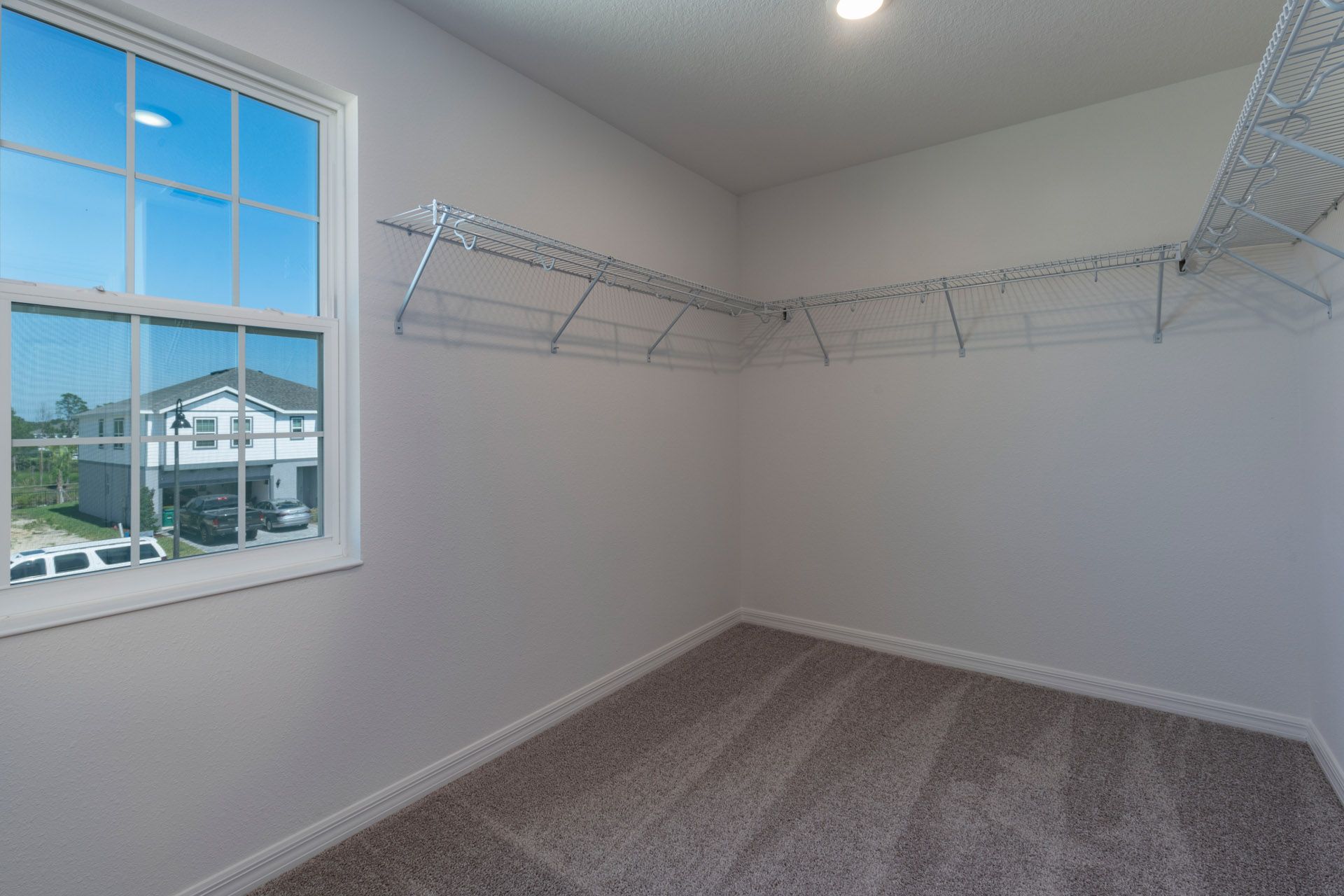 Walk-In Primary Closet in Central Florida Home