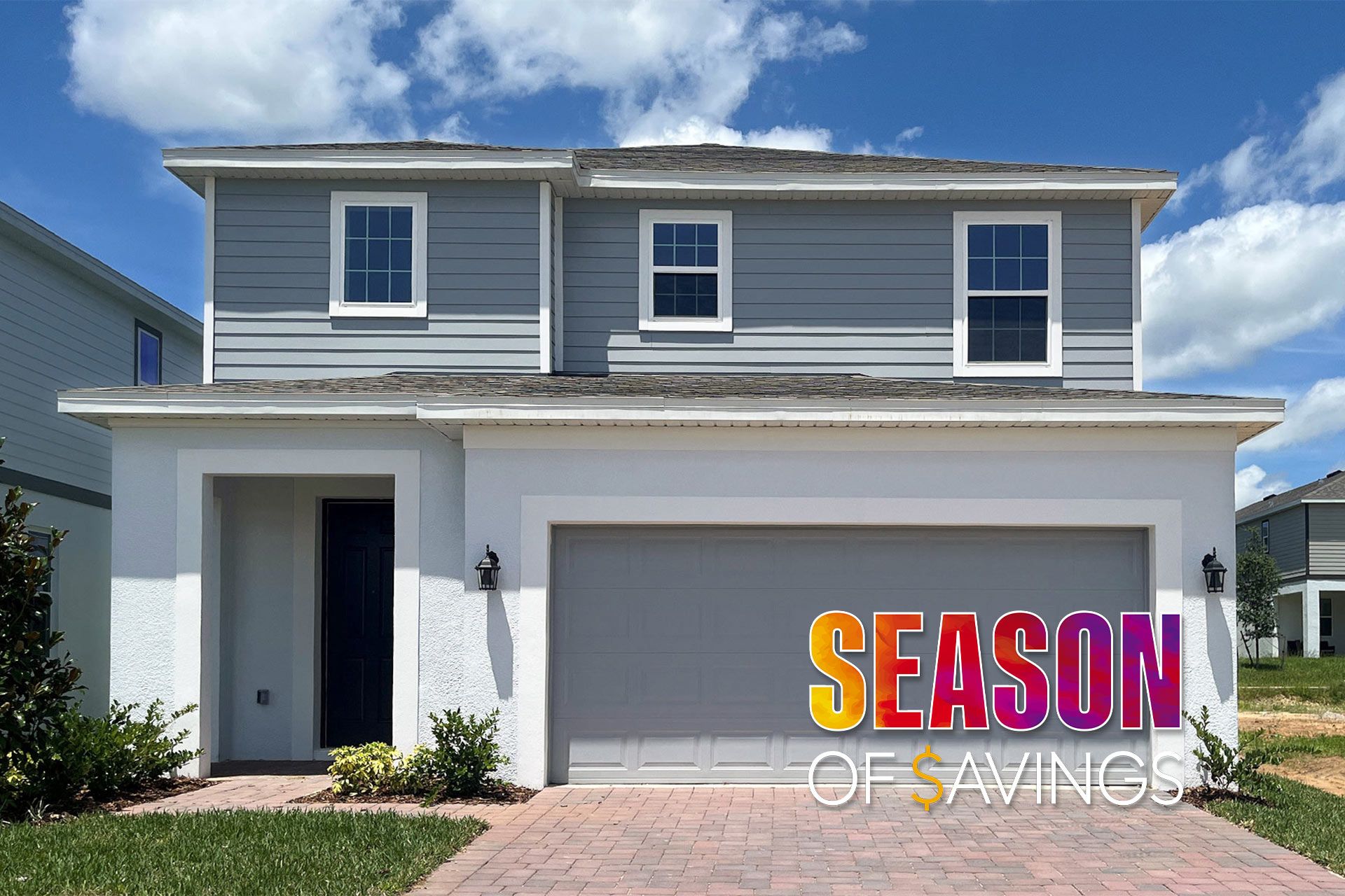 Beautiful Curb Appeal of a Central Florida Single-Family Home
