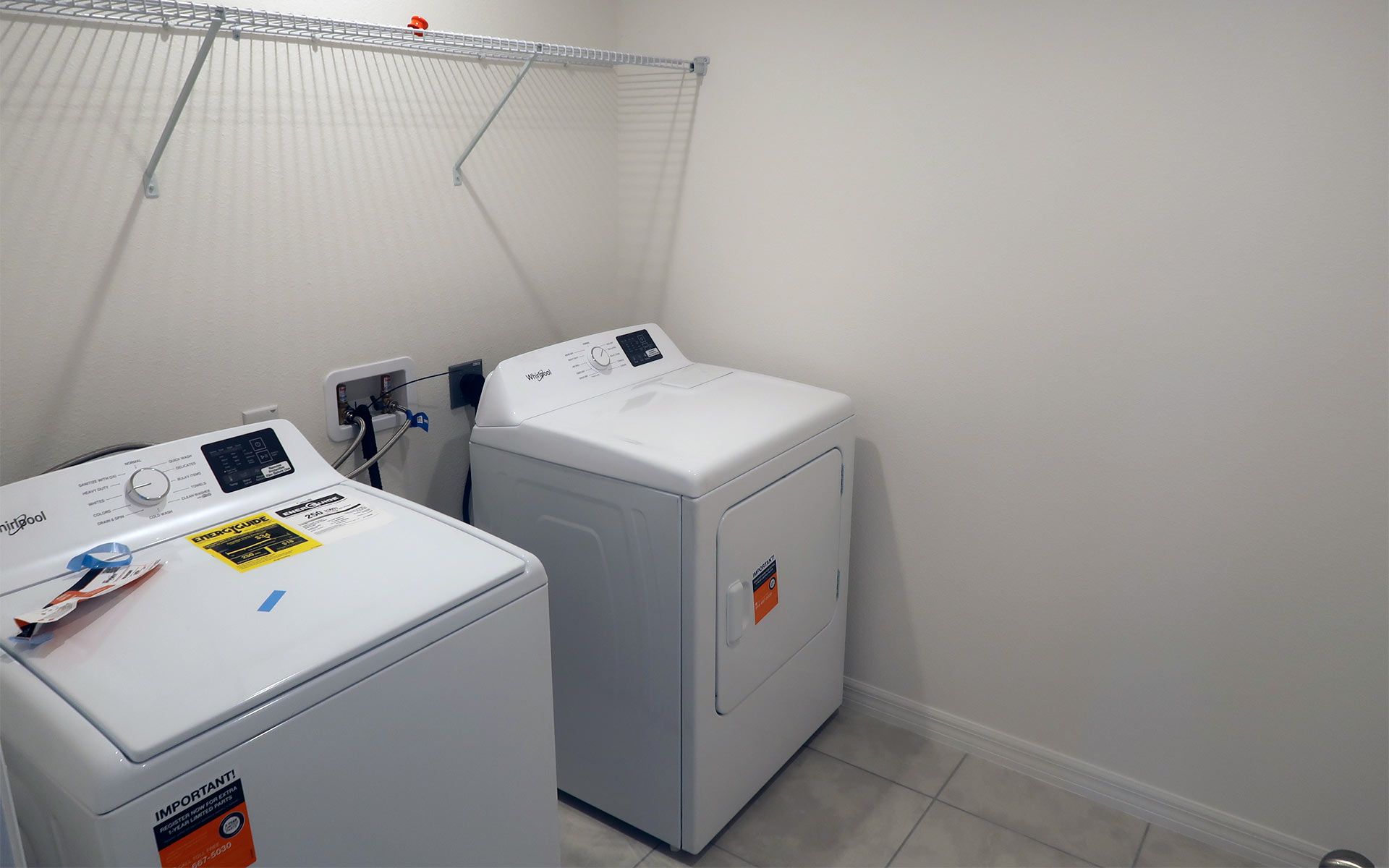 Efficient Laundry Space in Central Florida Single-Family Home
