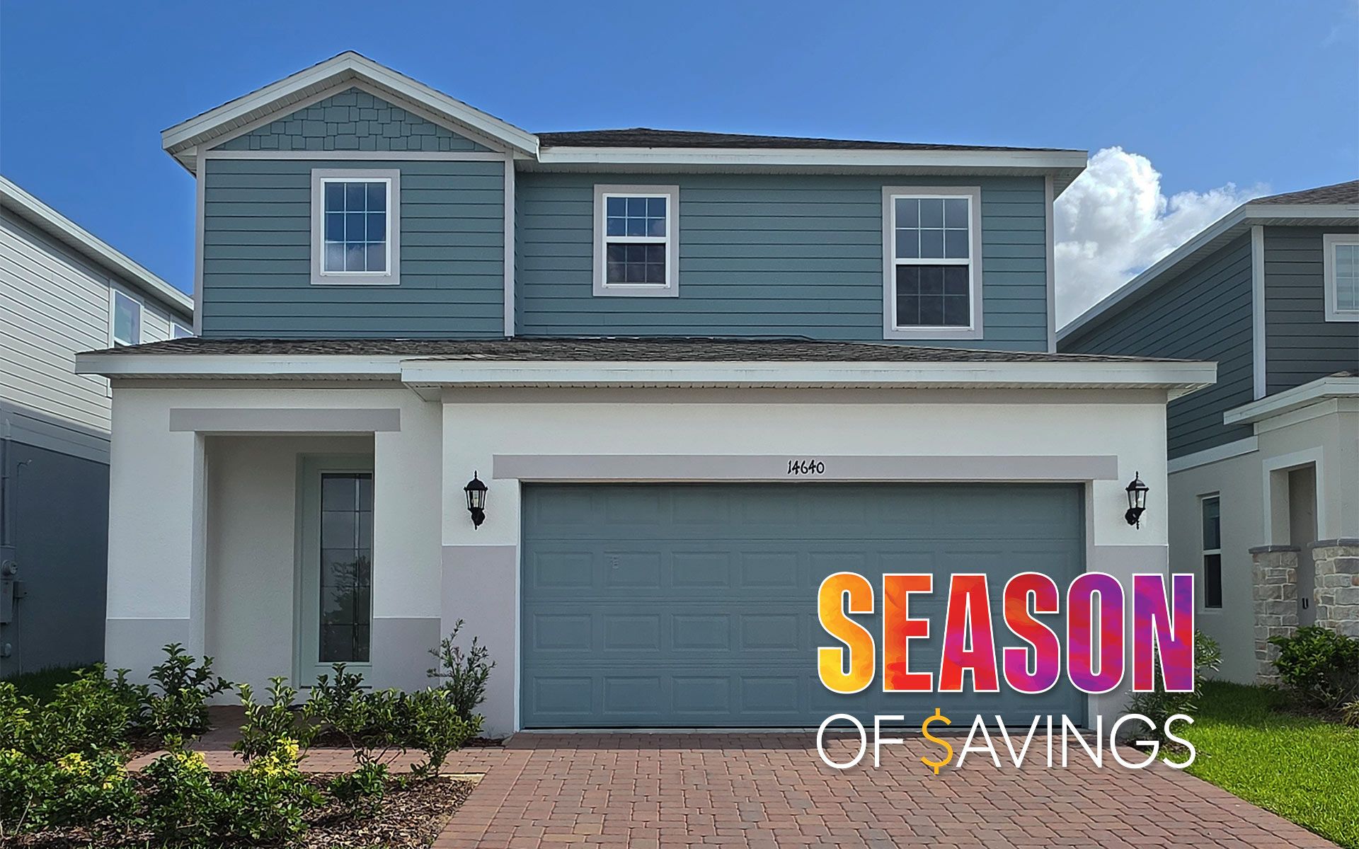 Front Exterior View of a Modern Central Florida Home