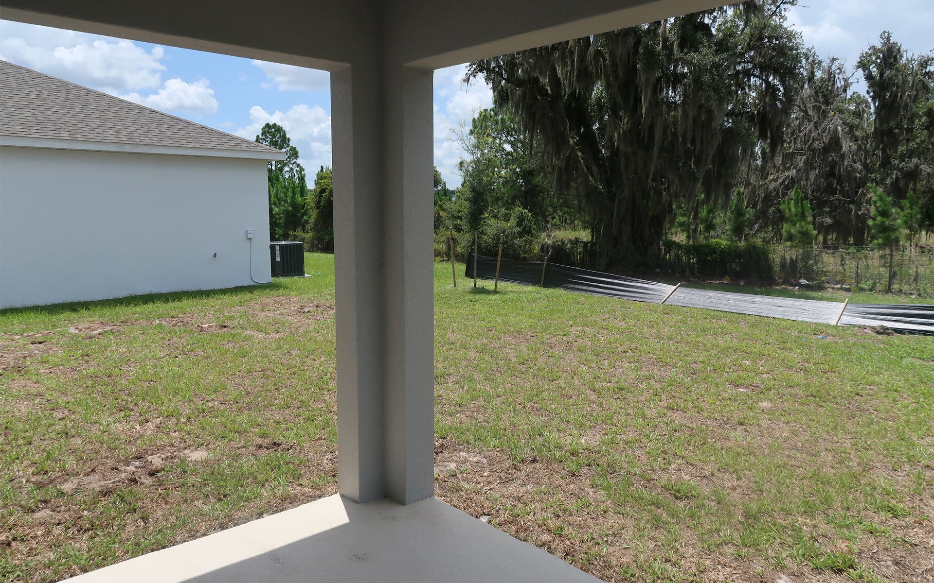 Covered Lanai for Outdoor Living in Central Florida Home