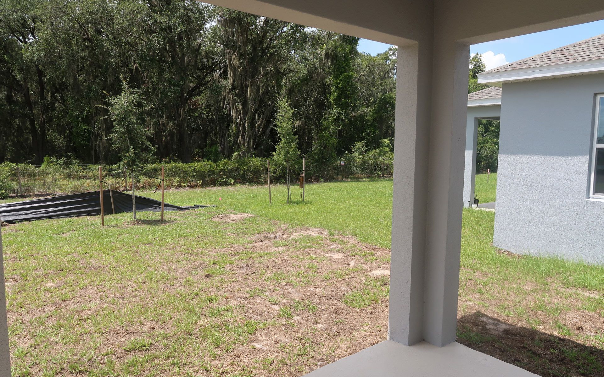 Covered Lanai for Outdoor Living in Central Florida Home