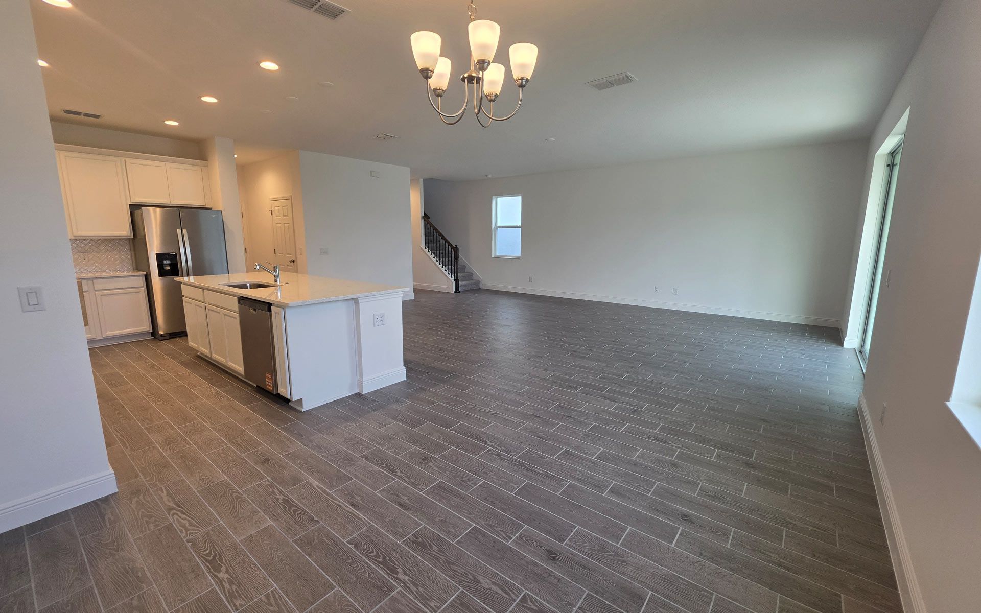 Spacious and Inviting Living Room in Central Florida Home
