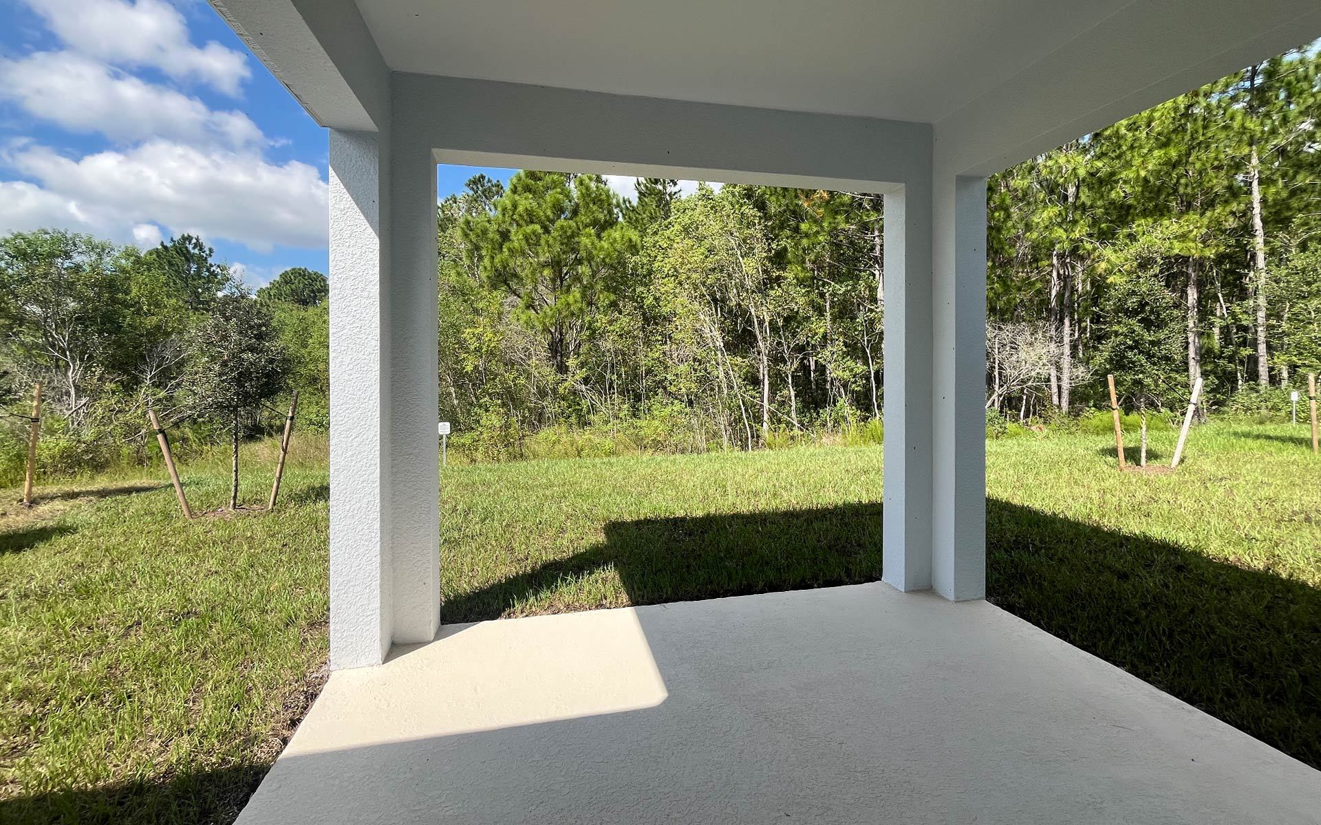 Covered Lanai for Outdoor Living in Central Florida Home