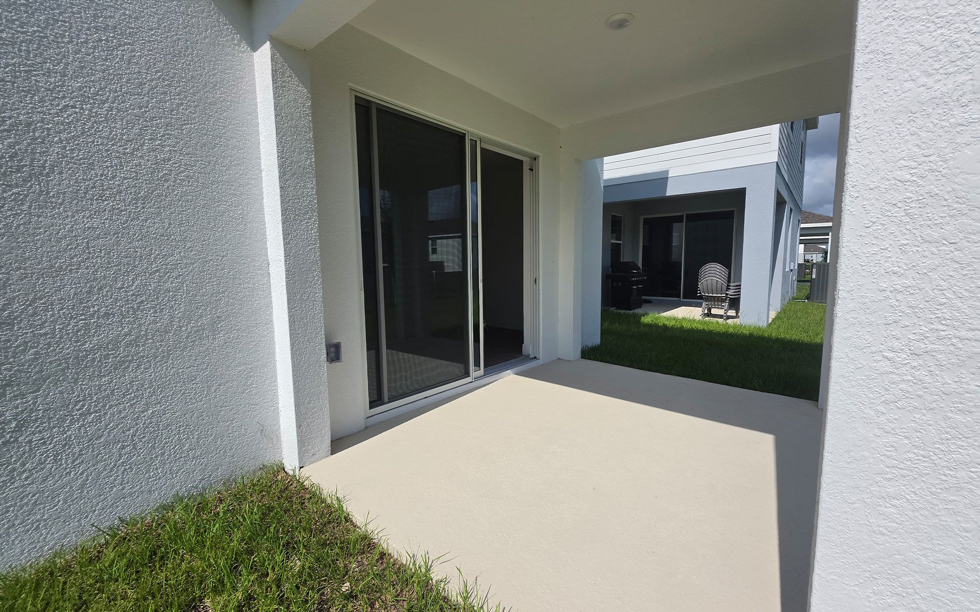 Covered Lanai for Outdoor Living in Central Florida Home
