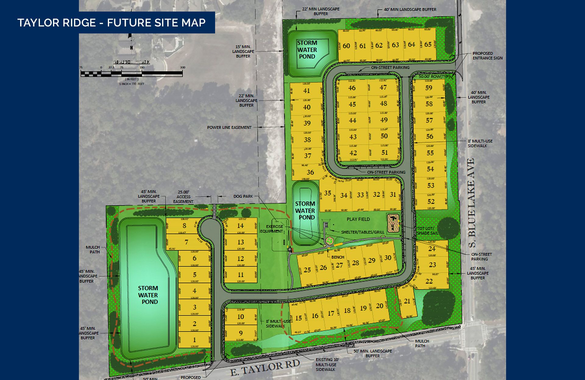 Taylor Ridge - future site map