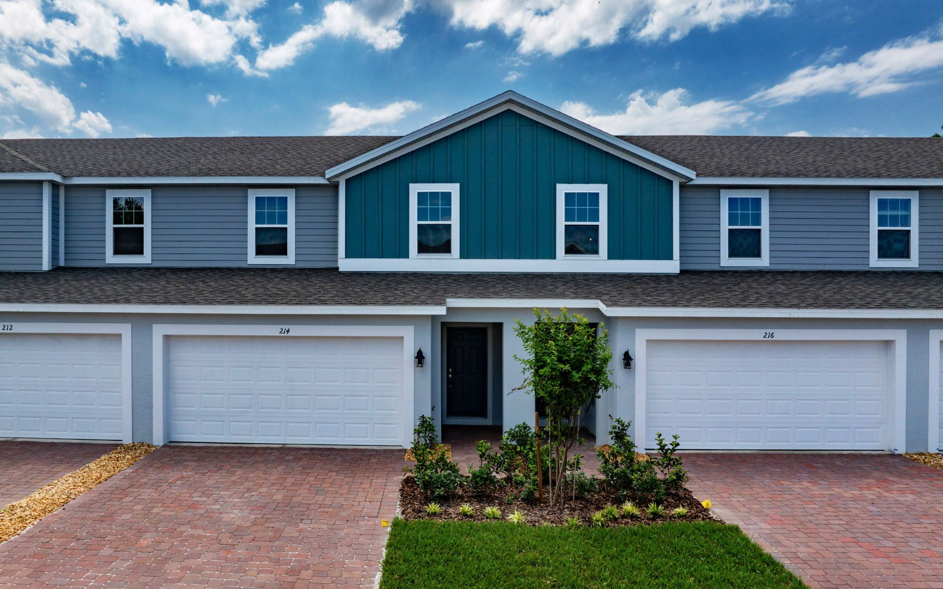 Douglas - Blue Springs Reserve Townhomes: Groveland, Florida - Trinity Family Buildiers
