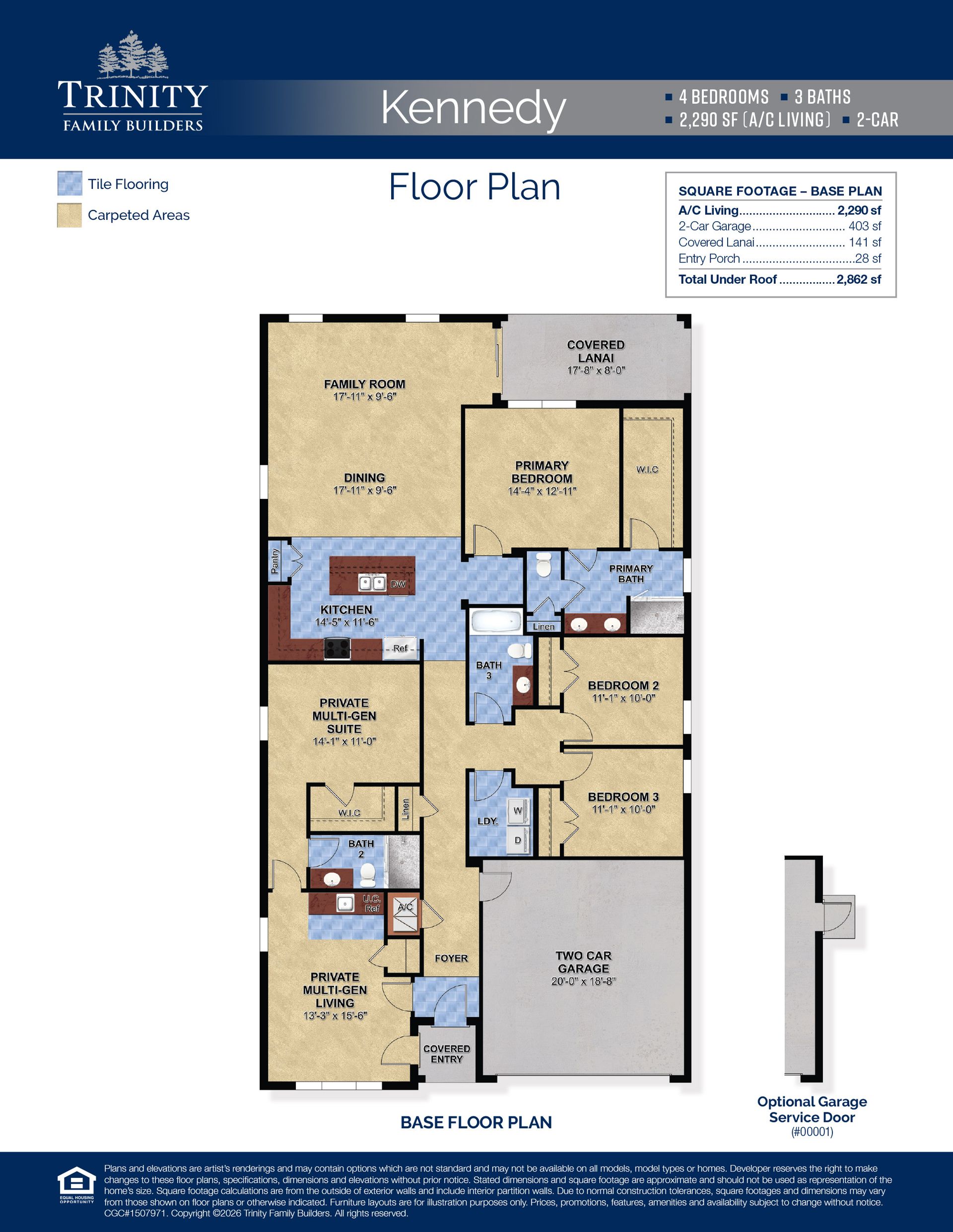 Kennedy floor plan