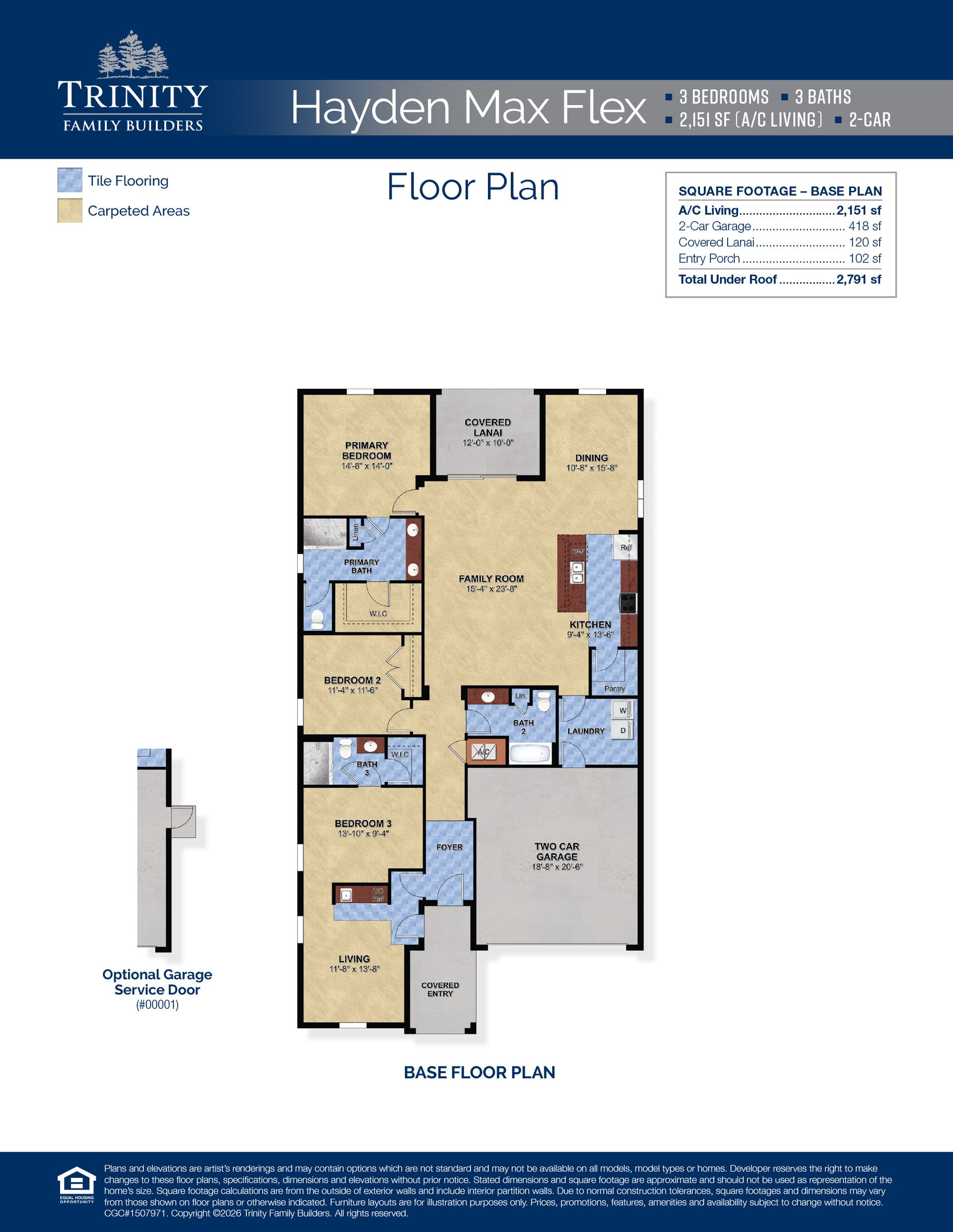 Hayden Max Flex floor plan