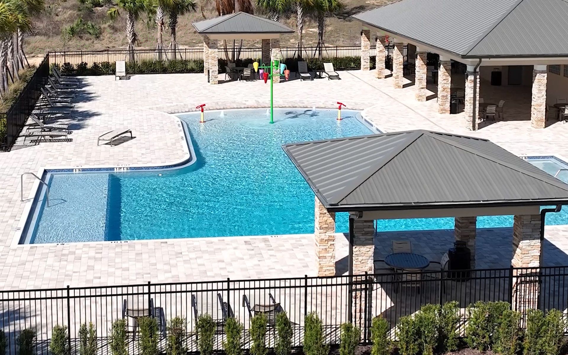 Pool Amenity at Eagletail Landings by Trinity Family Builders