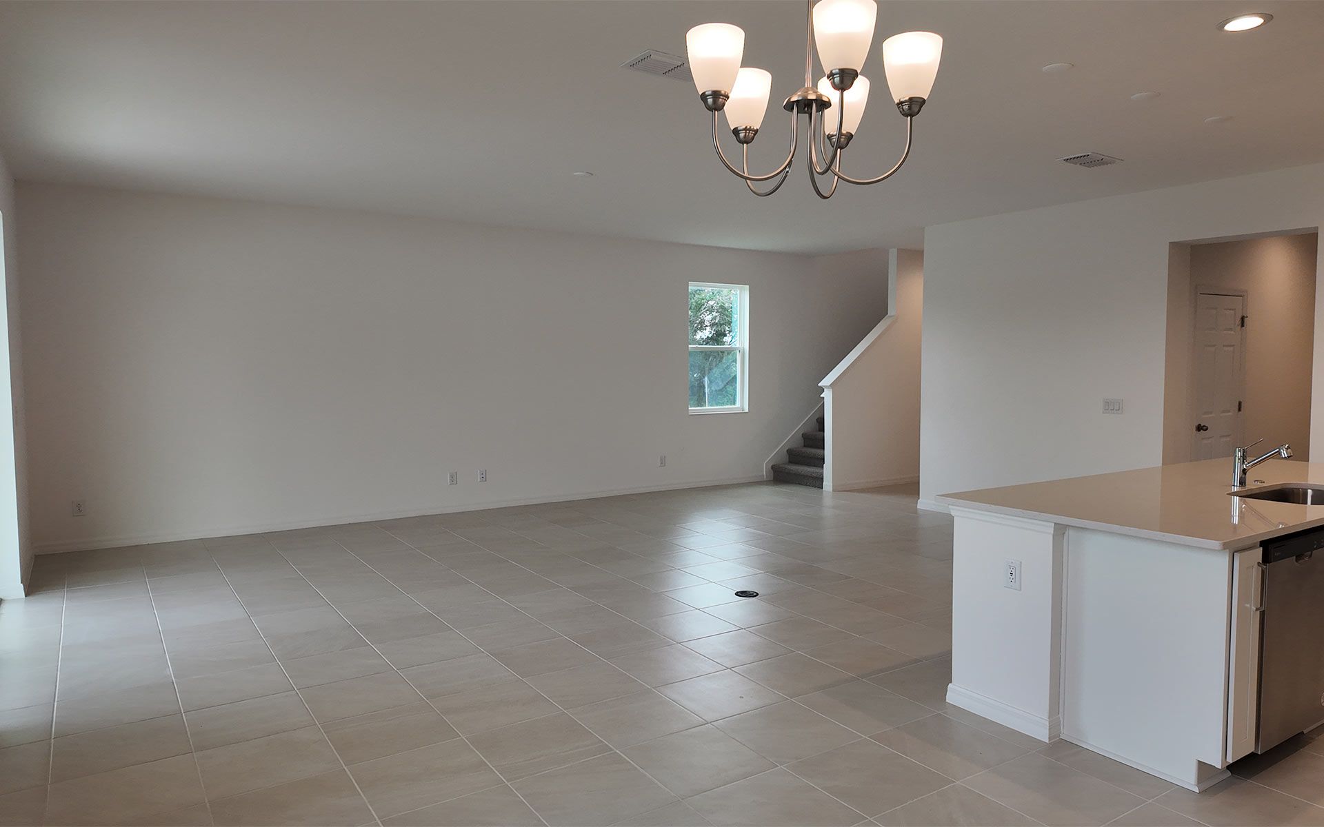 Spacious and Inviting Living Room in Central Florida Home