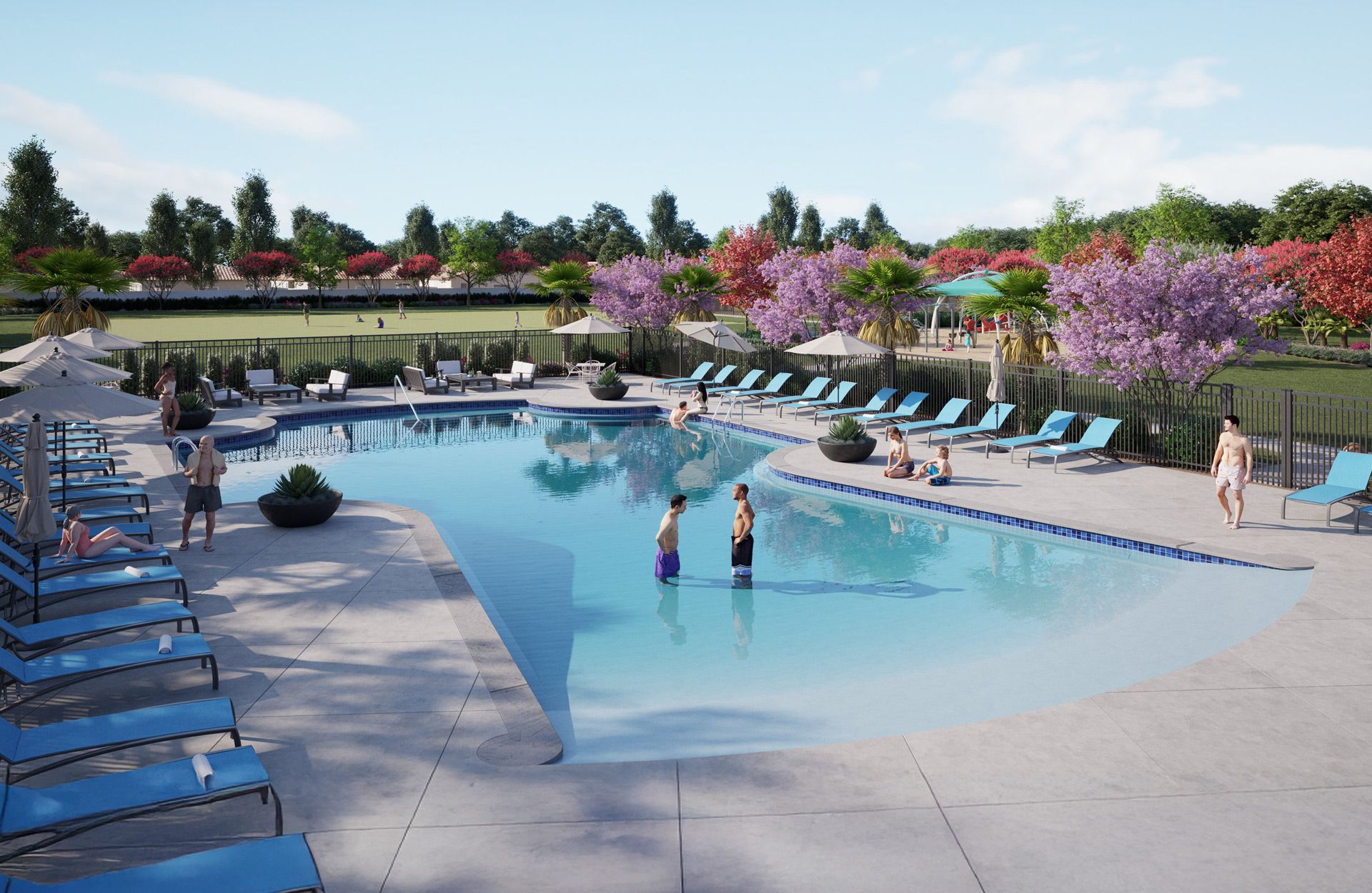 Reedy Isle - future pool amenity