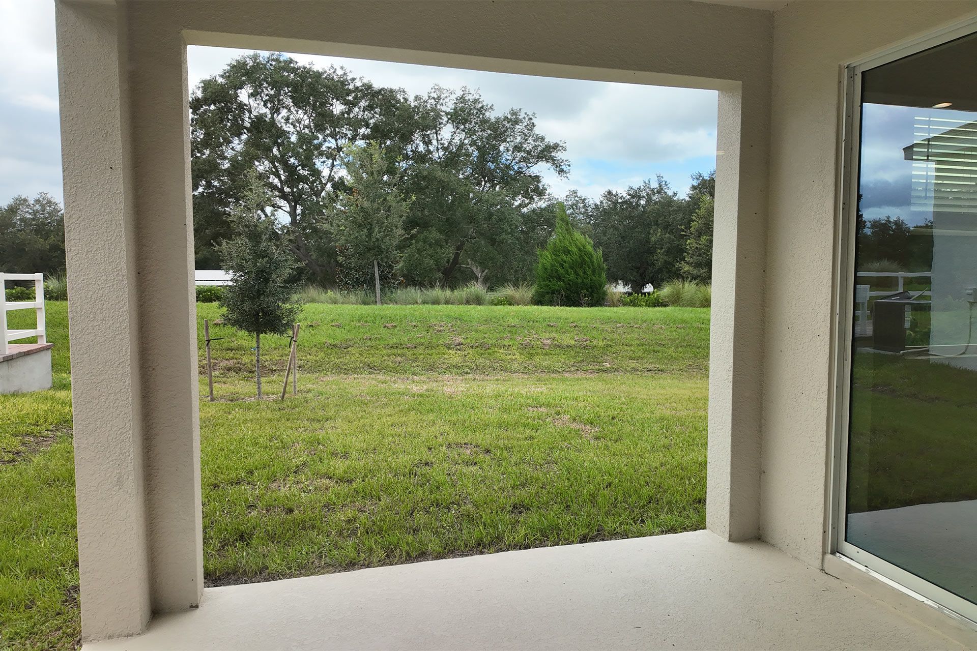 Covered Lanai for Outdoor Living in Central Florida Home