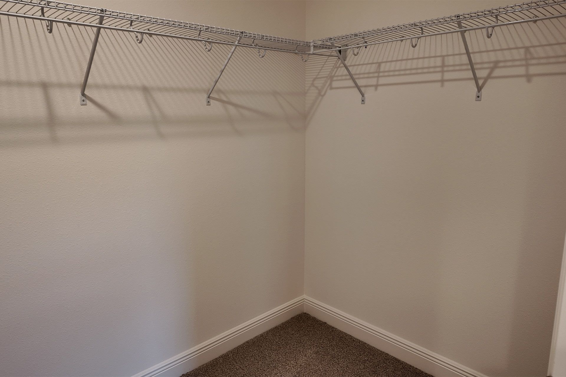 Organized Primary Bedroom Closet in Central Florida House