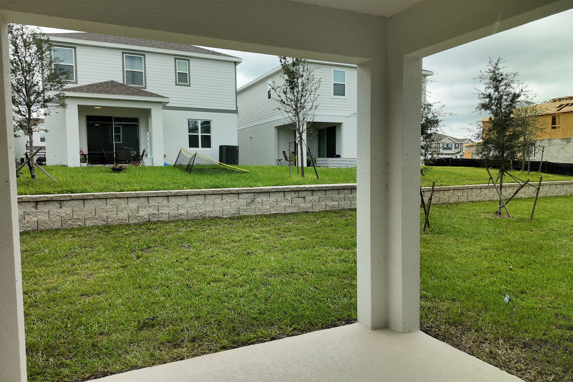 Covered Lanai for Outdoor Living in Central Florida Home