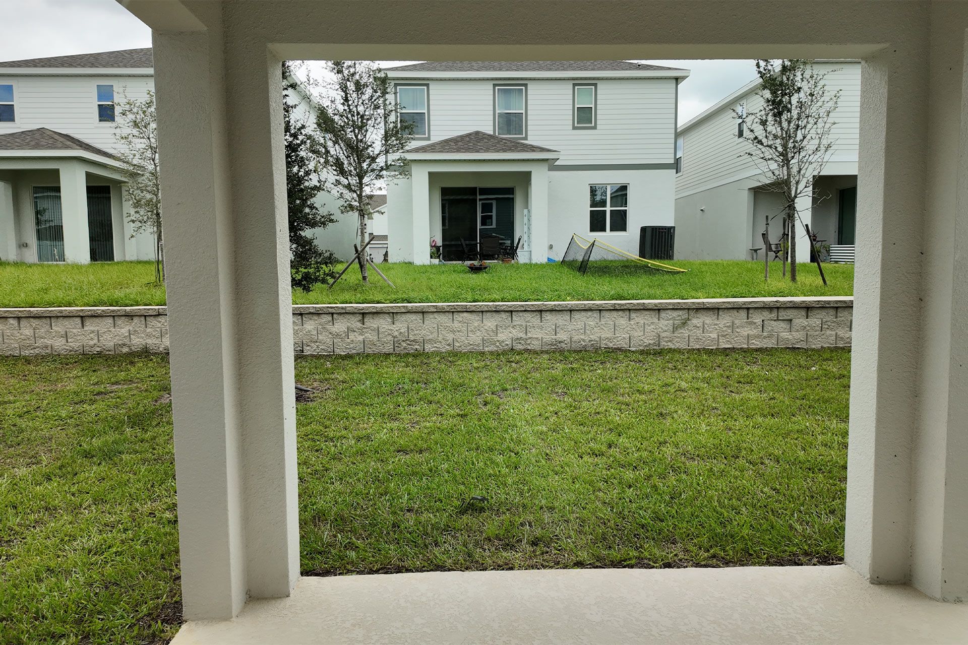 Covered Lanai for Outdoor Living in Central Florida Home