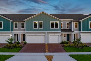 Sovereign - Blue Springs Reserve Townhomes: Groveland, Florida - Trinity Family Buildiers