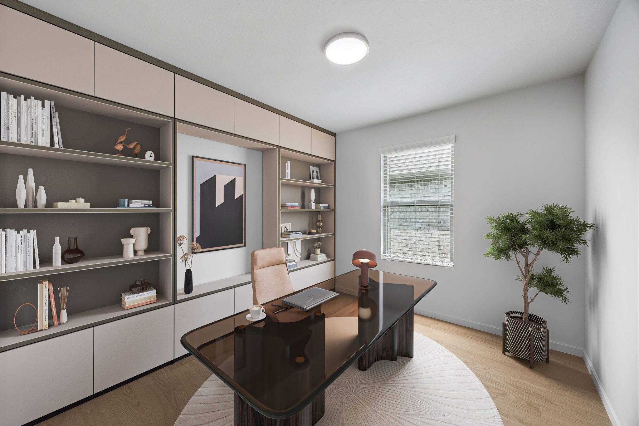 Flex Room in the Hadley home plan by Trophy Signature Homes – REPRESENTATIVE PHOTO