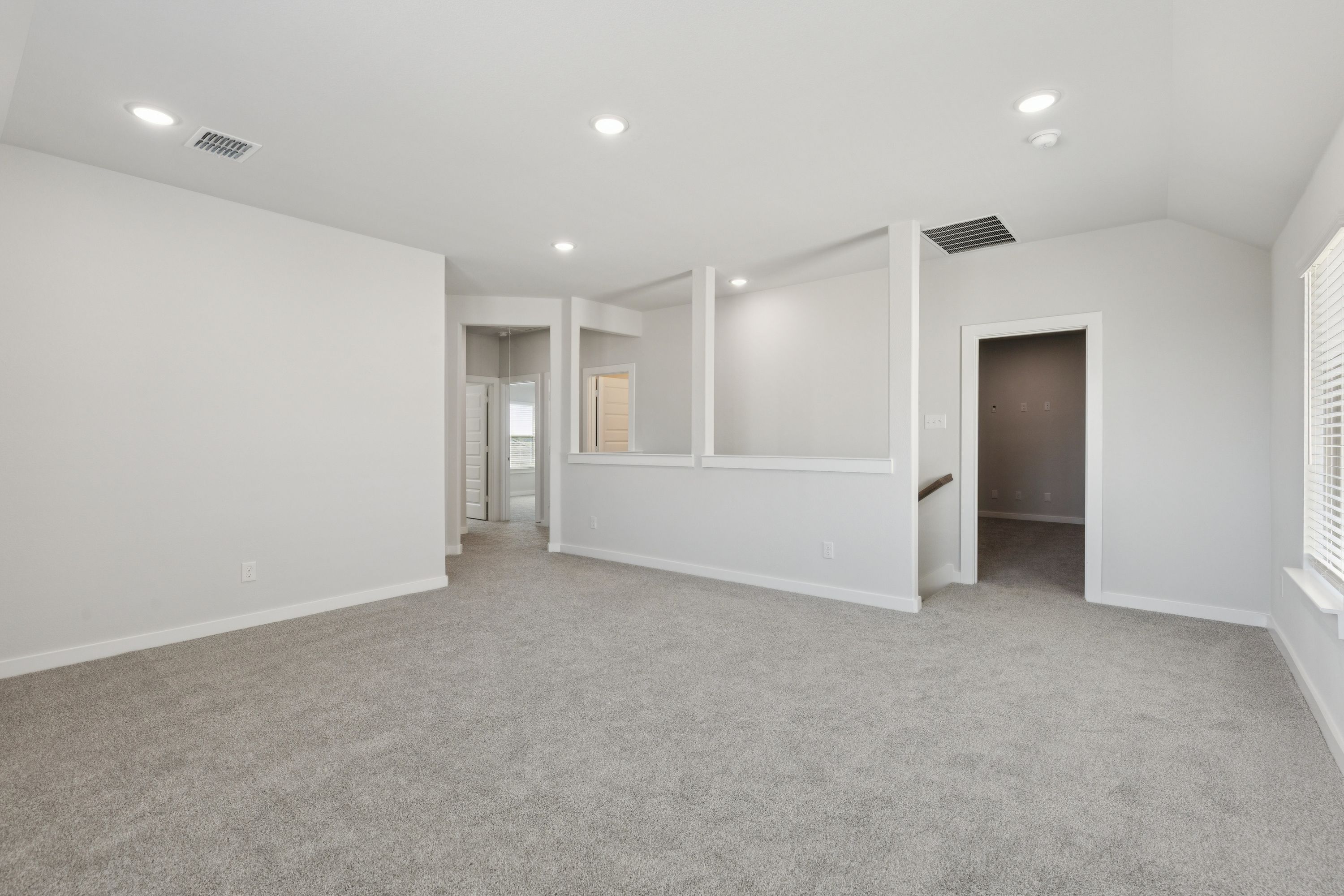 Game Room in the Masters home plan by Trophy Signature Homes – REPRESENTATIVE PHOTO